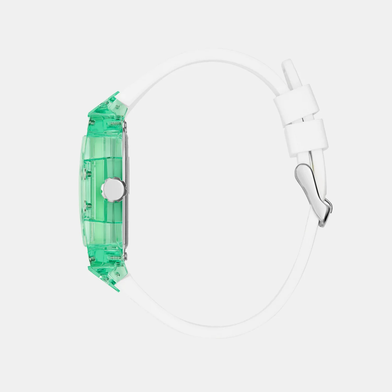 Trend Men Quartz Green Dial Multi-Function Silicone Watch GW0499G10 - Image 6