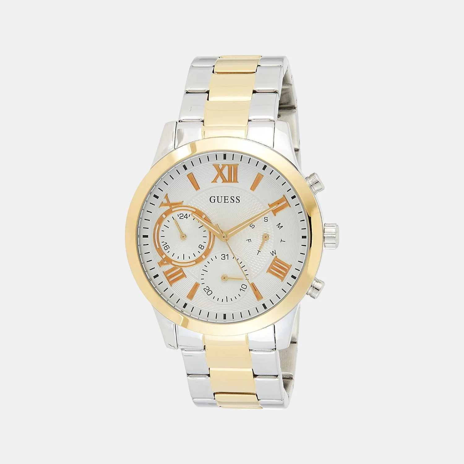 Women Quartz Beige Dial Chronograph Stainless Steel Watch W1070L8
