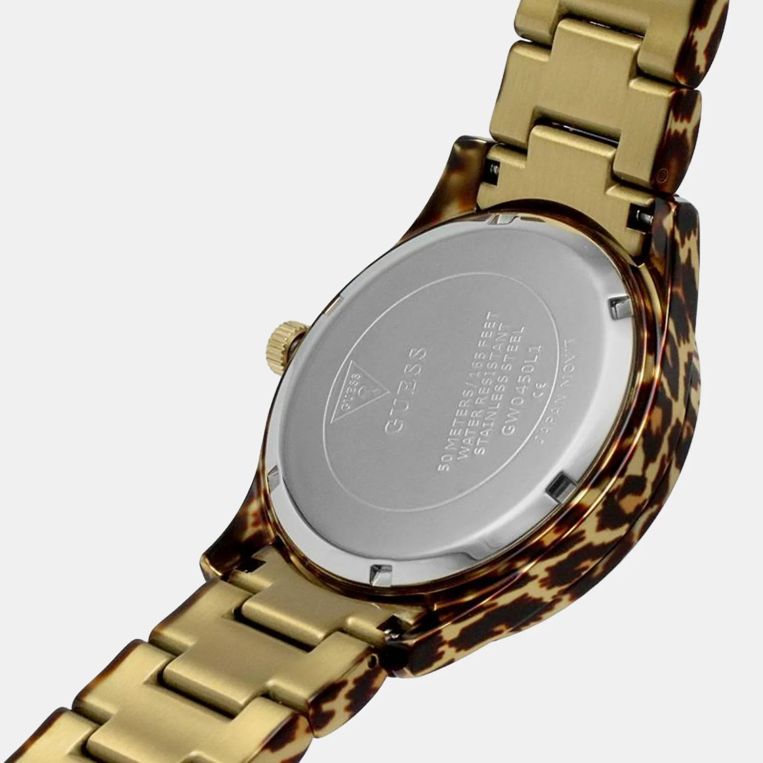 Women Quartz Gold Dial Analog Stainless Steel Watch GW0450L1 - Image 6