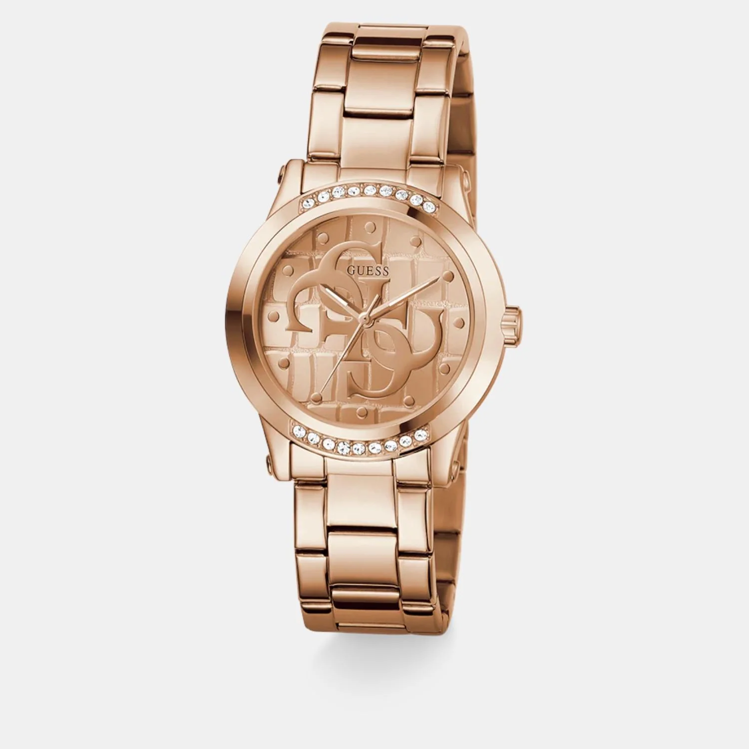 Women Quartz Rose Gold Dial Analog Stainless Steel Watch GW0861L3 - Image 2