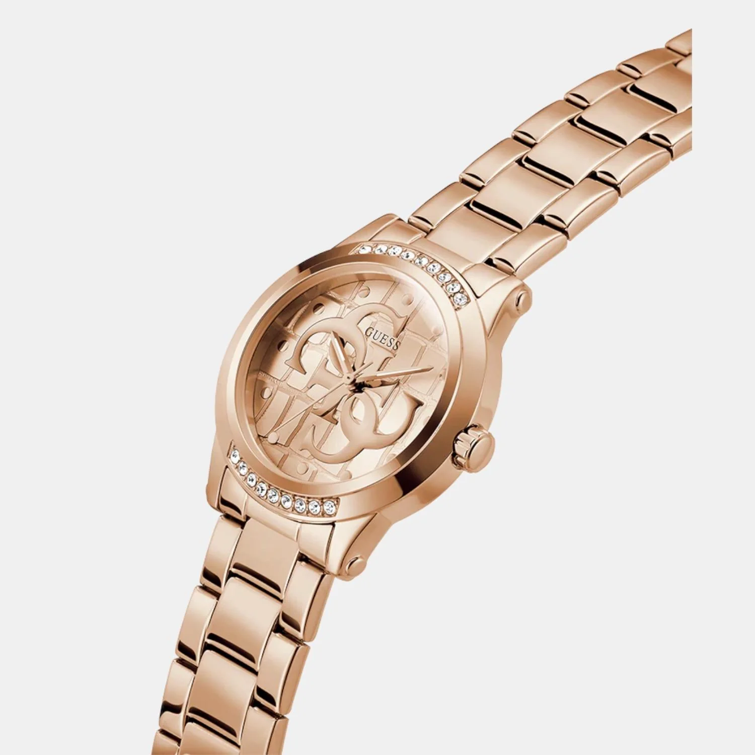 Women Quartz Rose Gold Dial Analog Stainless Steel Watch GW0861L3 - Image 3
