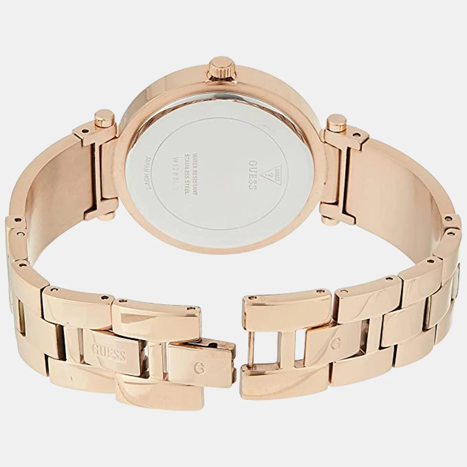 Women Quartz Rose Gold Dial Analog Stainless Steel Watch W1288L3 - Image 2