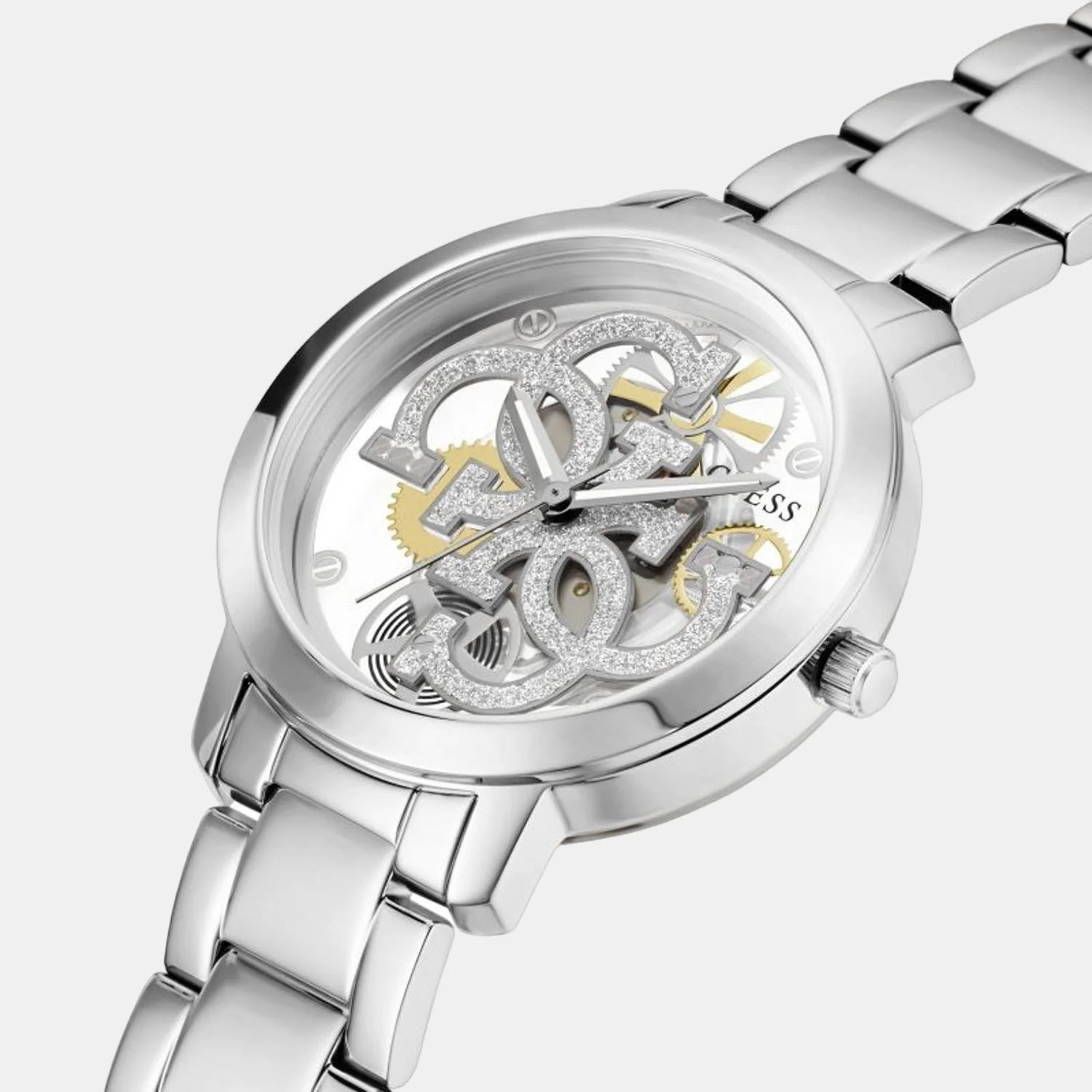 Women Quartz Silver Dial Analog Stainless Steel Watch GW0300L1 - Image 5