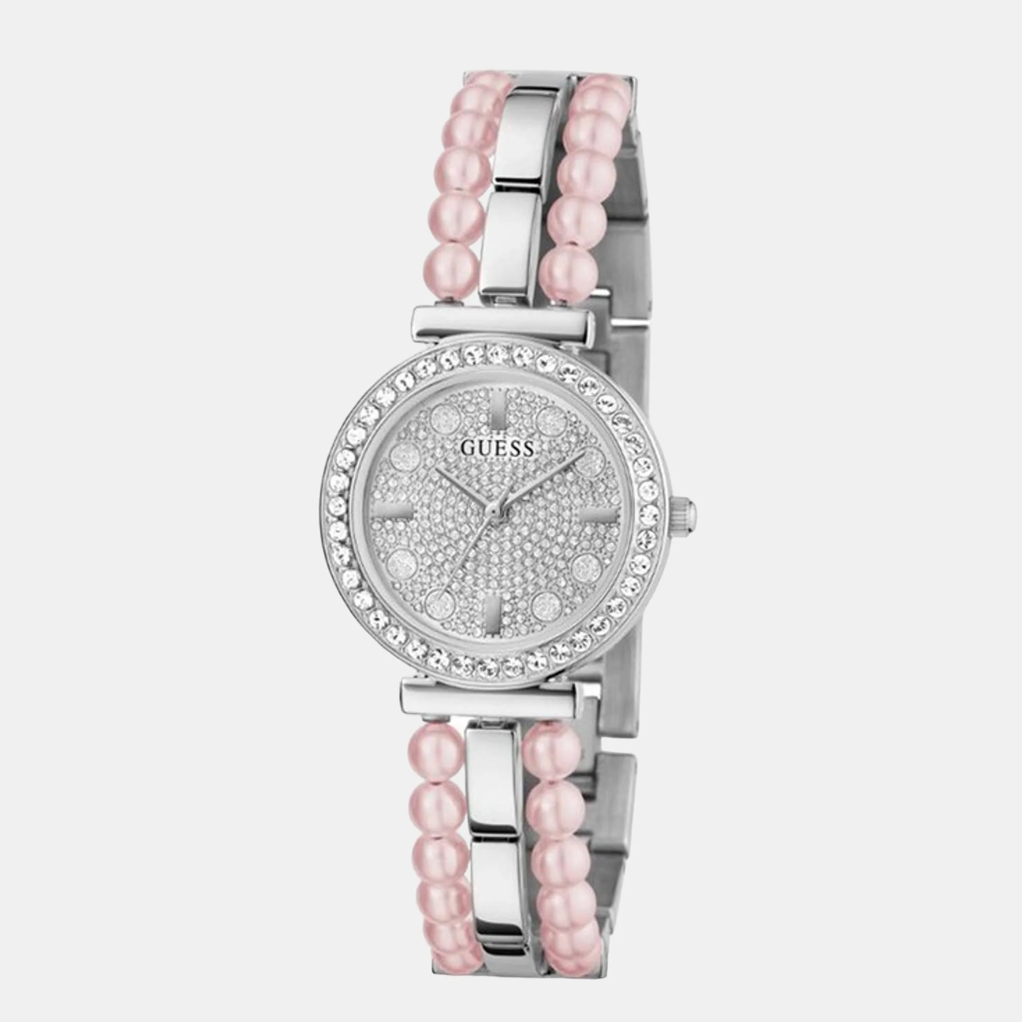 Women Quartz Silver Dial Analog Stainless Steel Watch GW0531L1 - Image 5