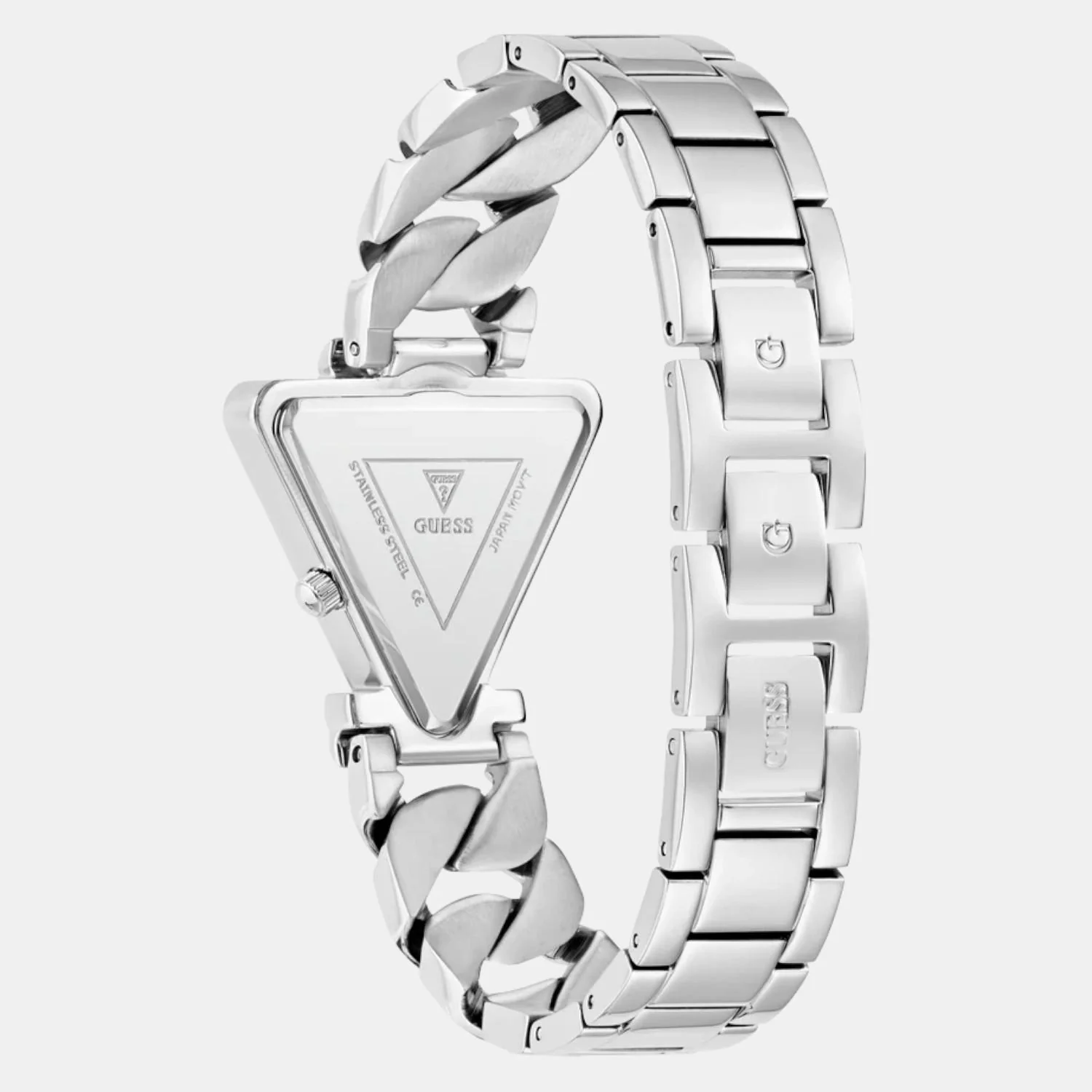Women Quartz Silver Dial Analog Stainless Steel Watch GW0859L1 - Image 4