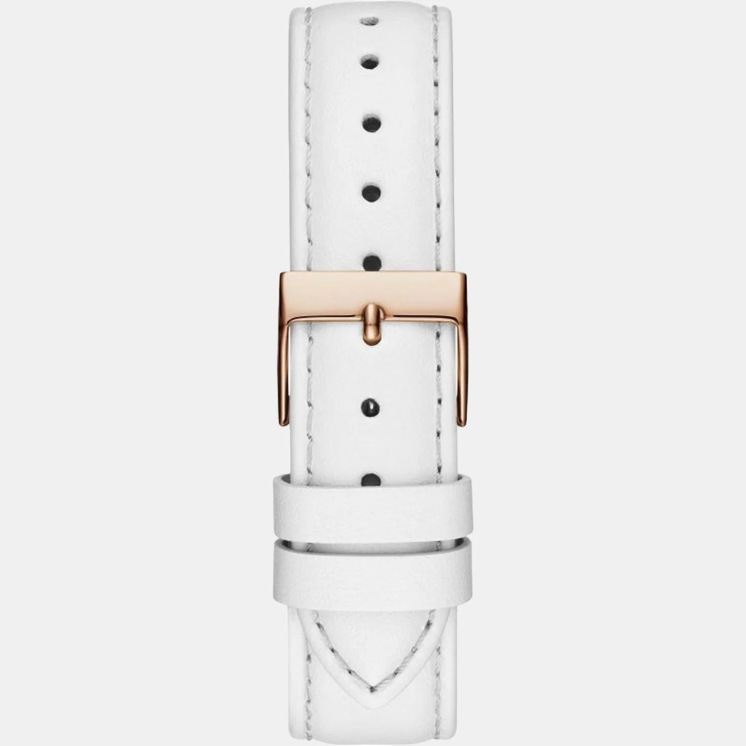 Women Quartz White Dial Chronograph Leather Watch GW0382L3 - Image 2