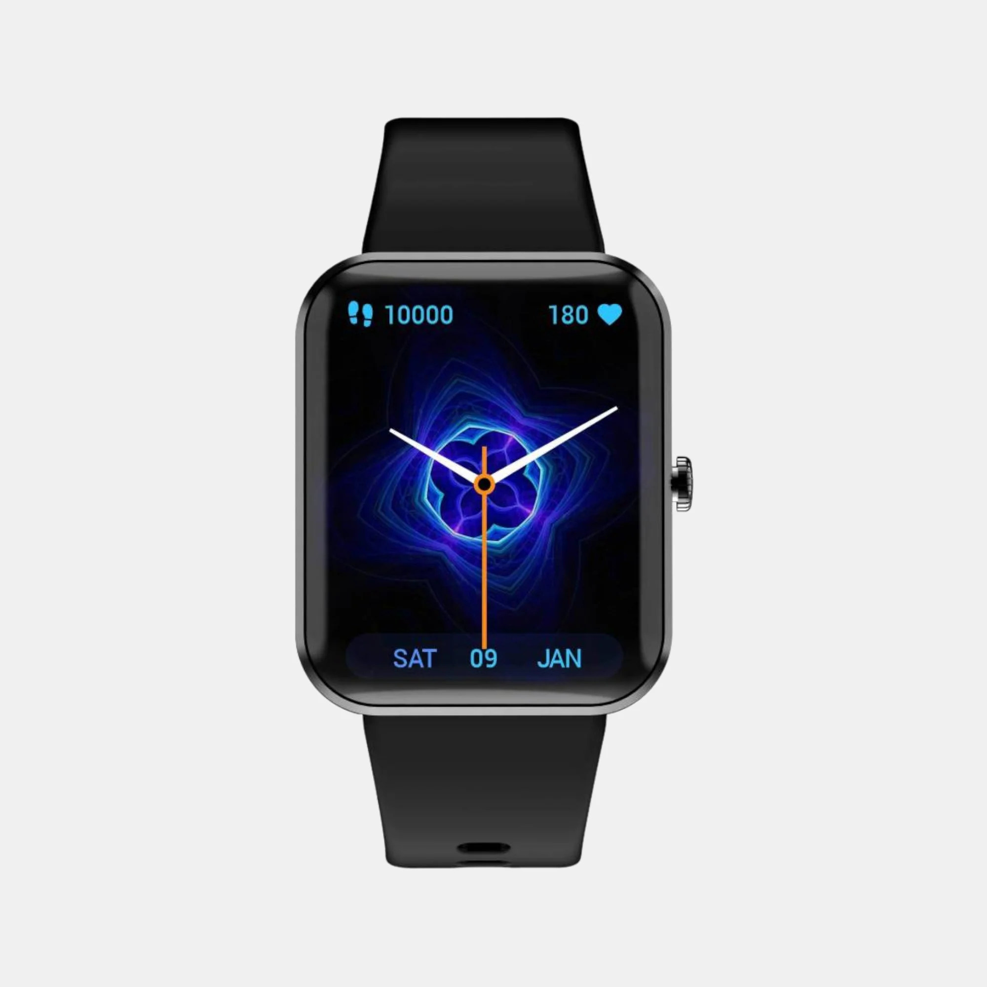 Men Automatic Black Dial Digital Silicone Watch TW0HXW600T