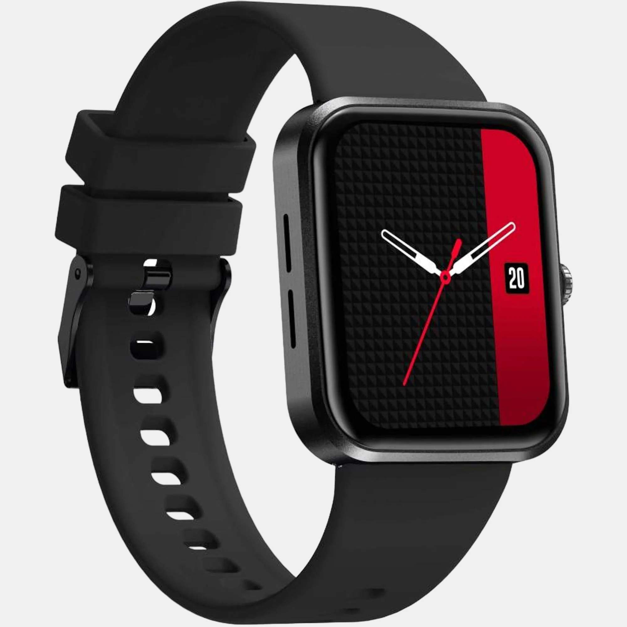 Men Automatic Black Dial Digital Silicone Watch TW0HXW600T - Image 4