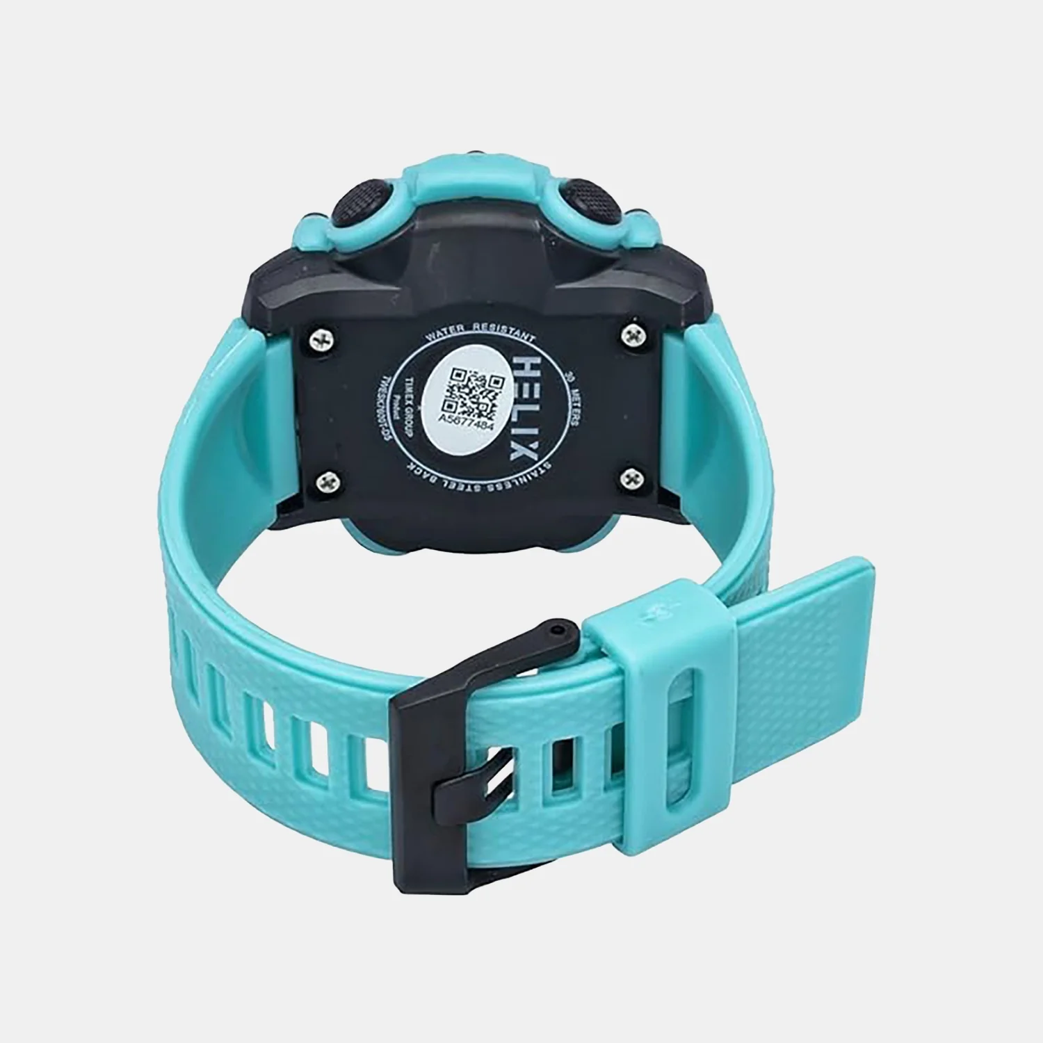 Men Quartz Black Dial Analog-Digital Silicone Watch TWESK7600T - Image 3