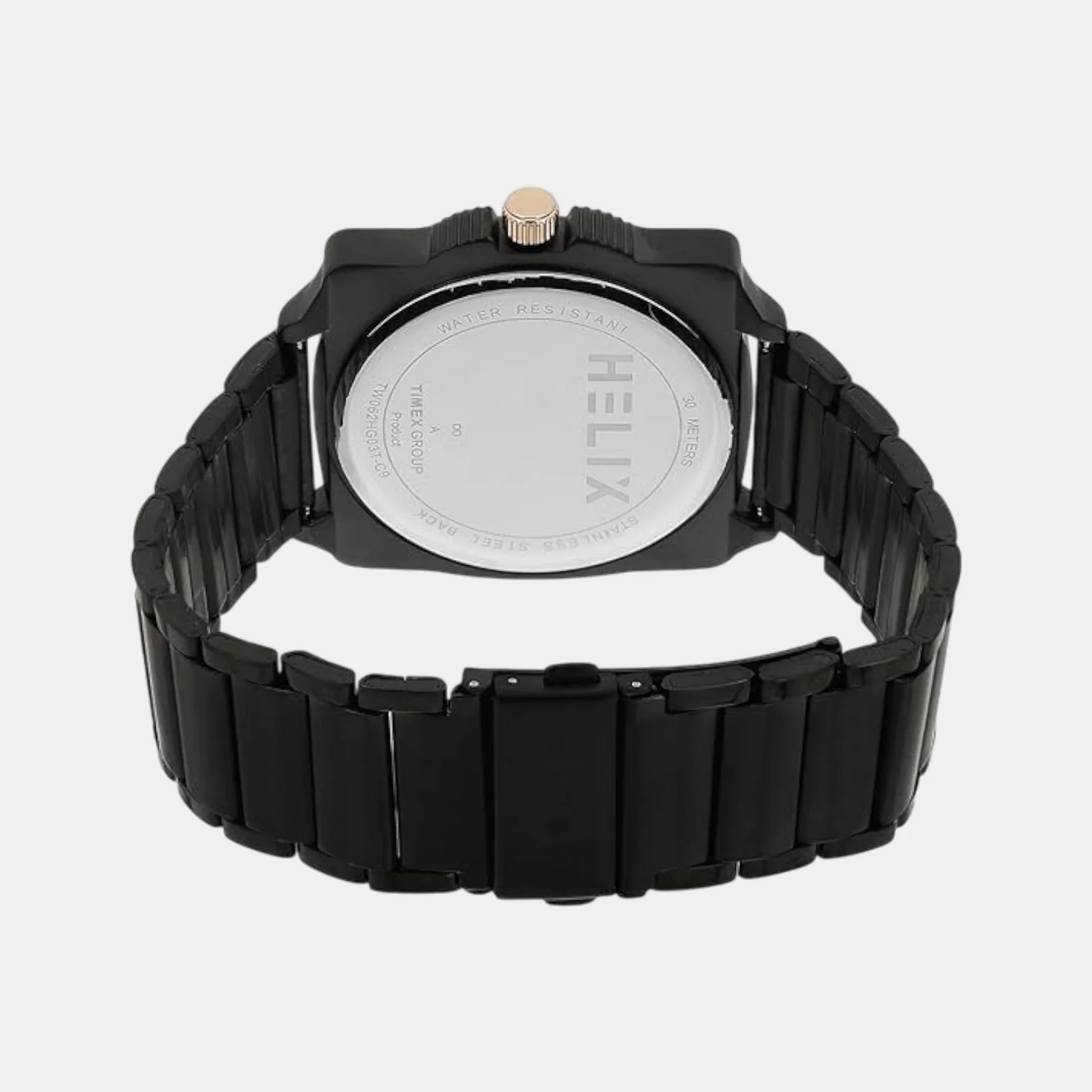 Men Quartz Black Dial Analog Stainless Steel Watch TW062HG02T - Image 4