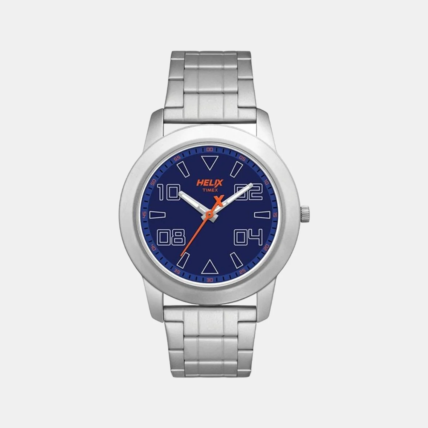 Men Quartz Blue Dial Analog Brass Watch TW028HG05