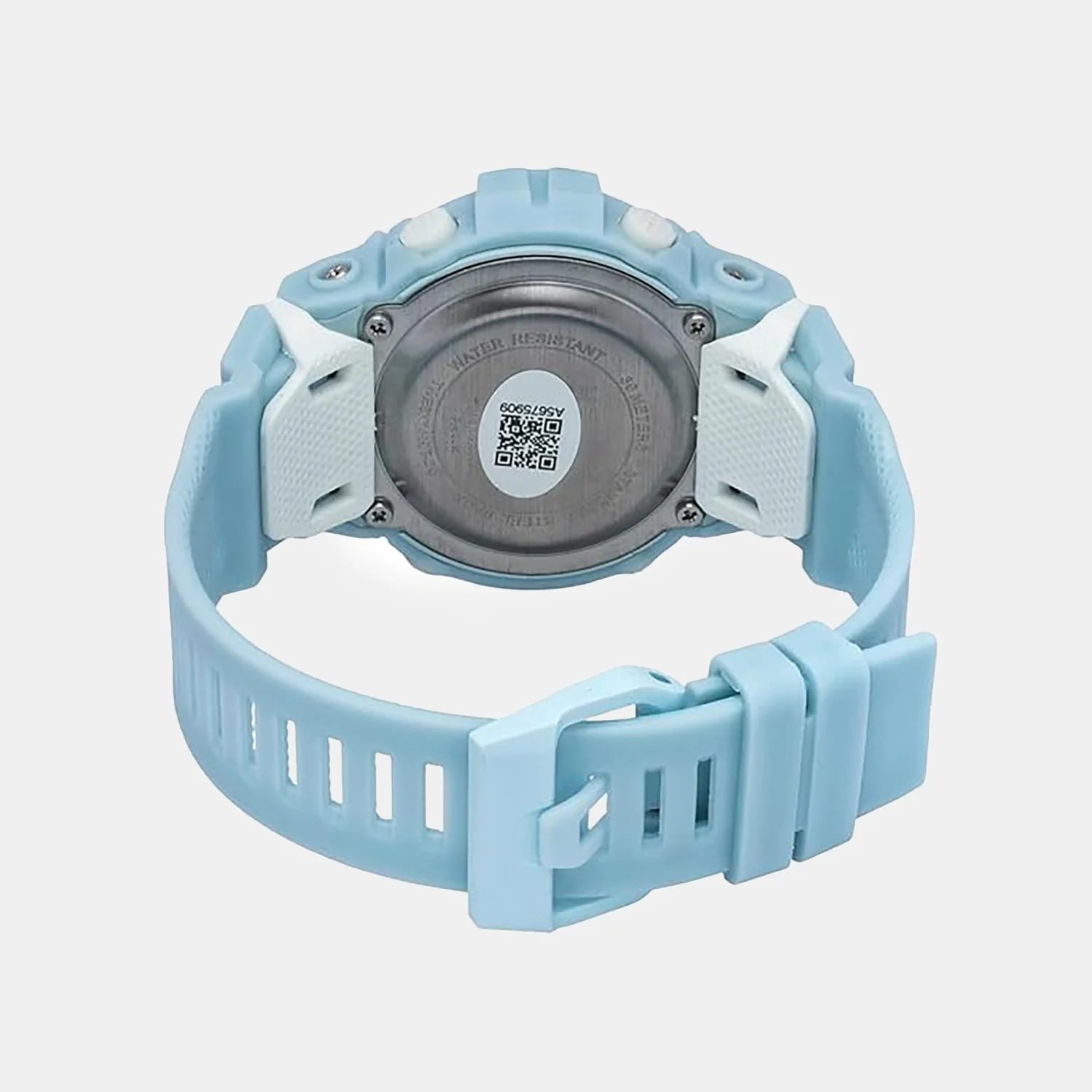 Men Quartz Blue Dial Analog-Digital Silicone Watch TWESK7400T - Image 3