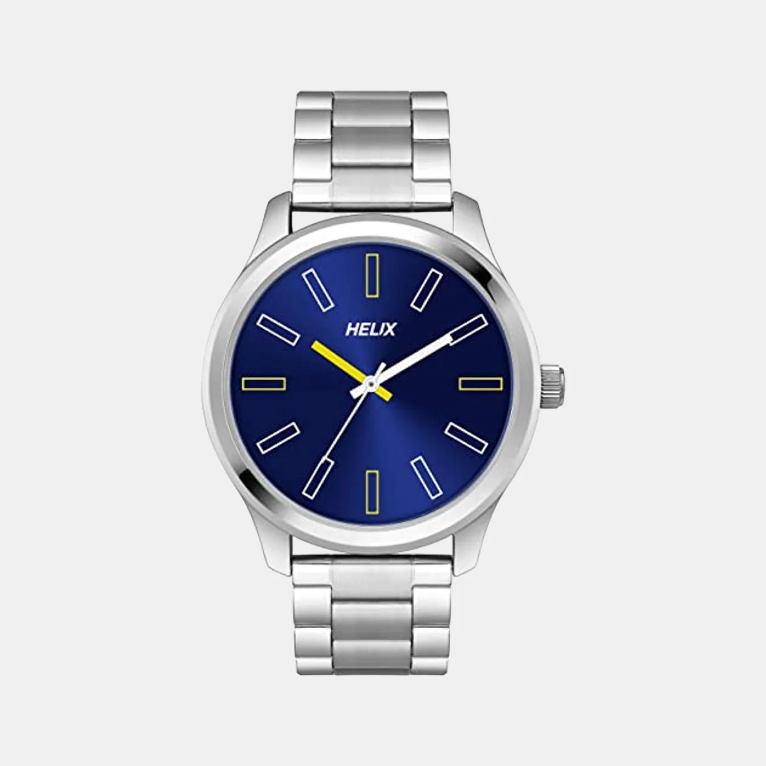 Men Quartz Blue Dial Analog Stainless Steel Watch TW043HG04