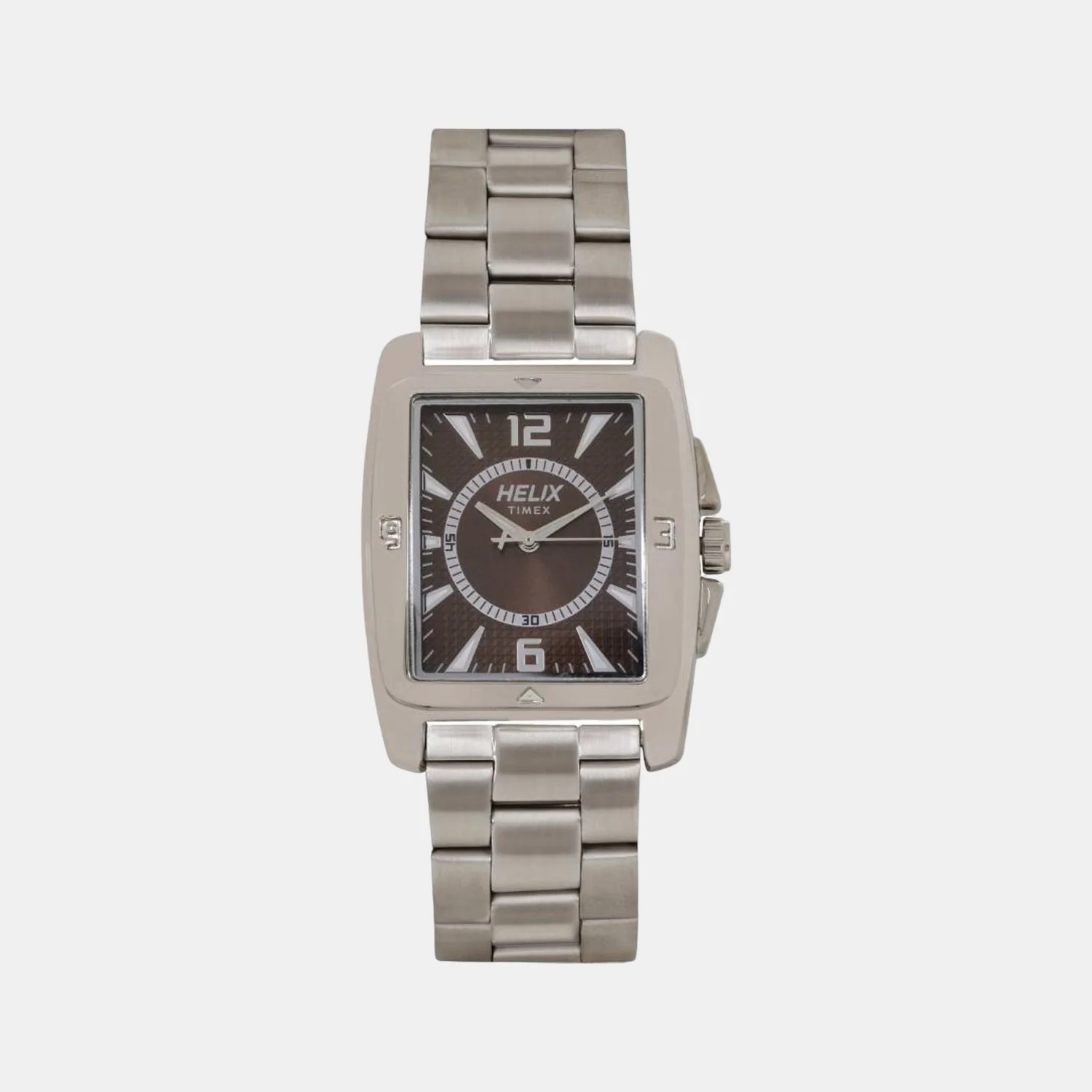 Men Quartz Brown Dial Analog Stainless Steel Watch TW030HG03
