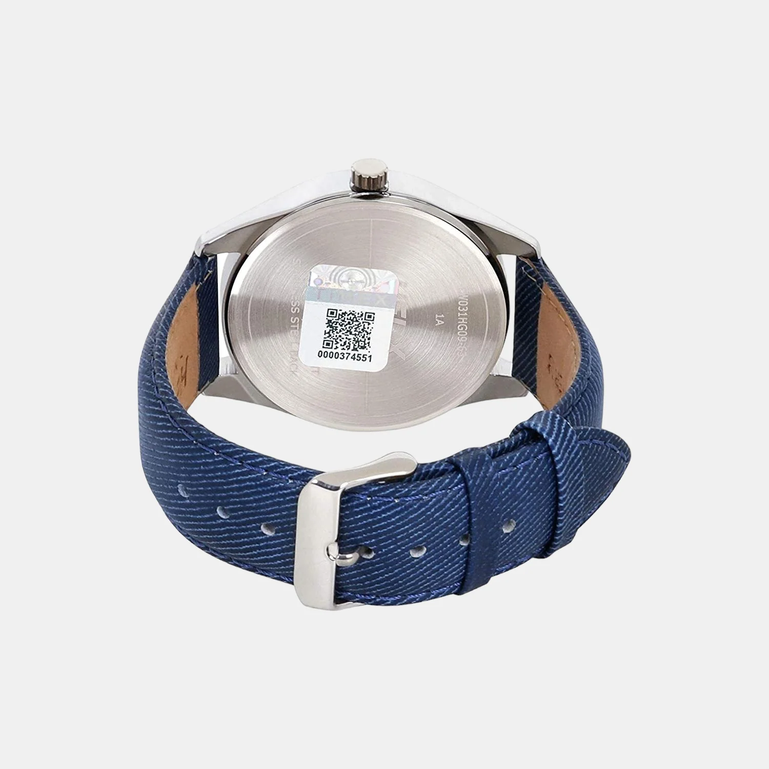 Men Quartz Grey Dial Analog Leather Watch TW031HG09 - Image 4