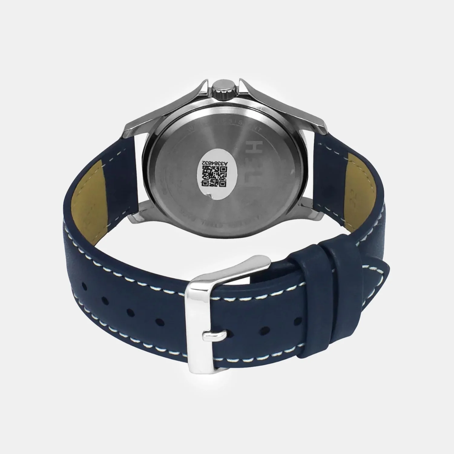 Men Quartz Silver Dial Analog Leather Watch TW055HG00 - Image 5