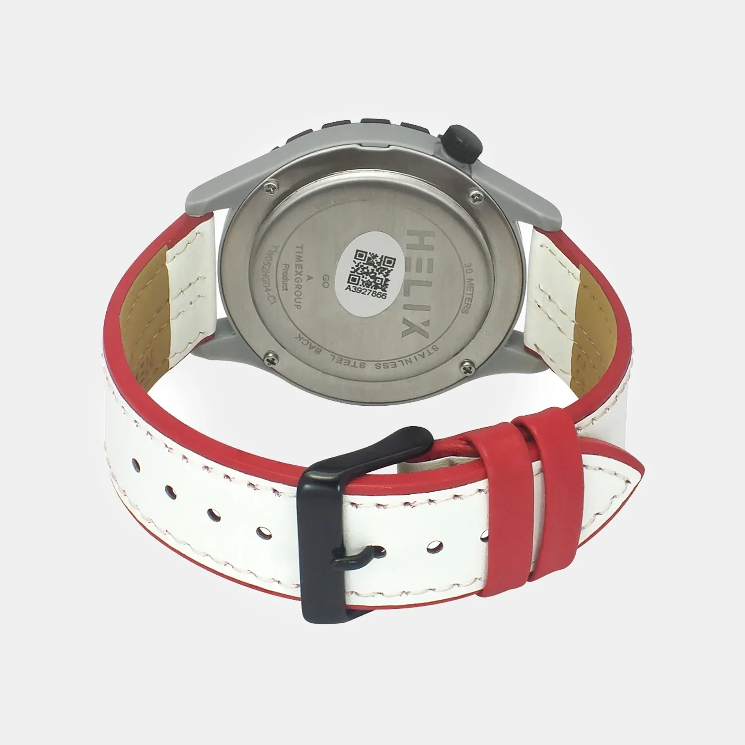 Men Quartz White Dial Analog Leather Watch TW052HG04 - Image 4