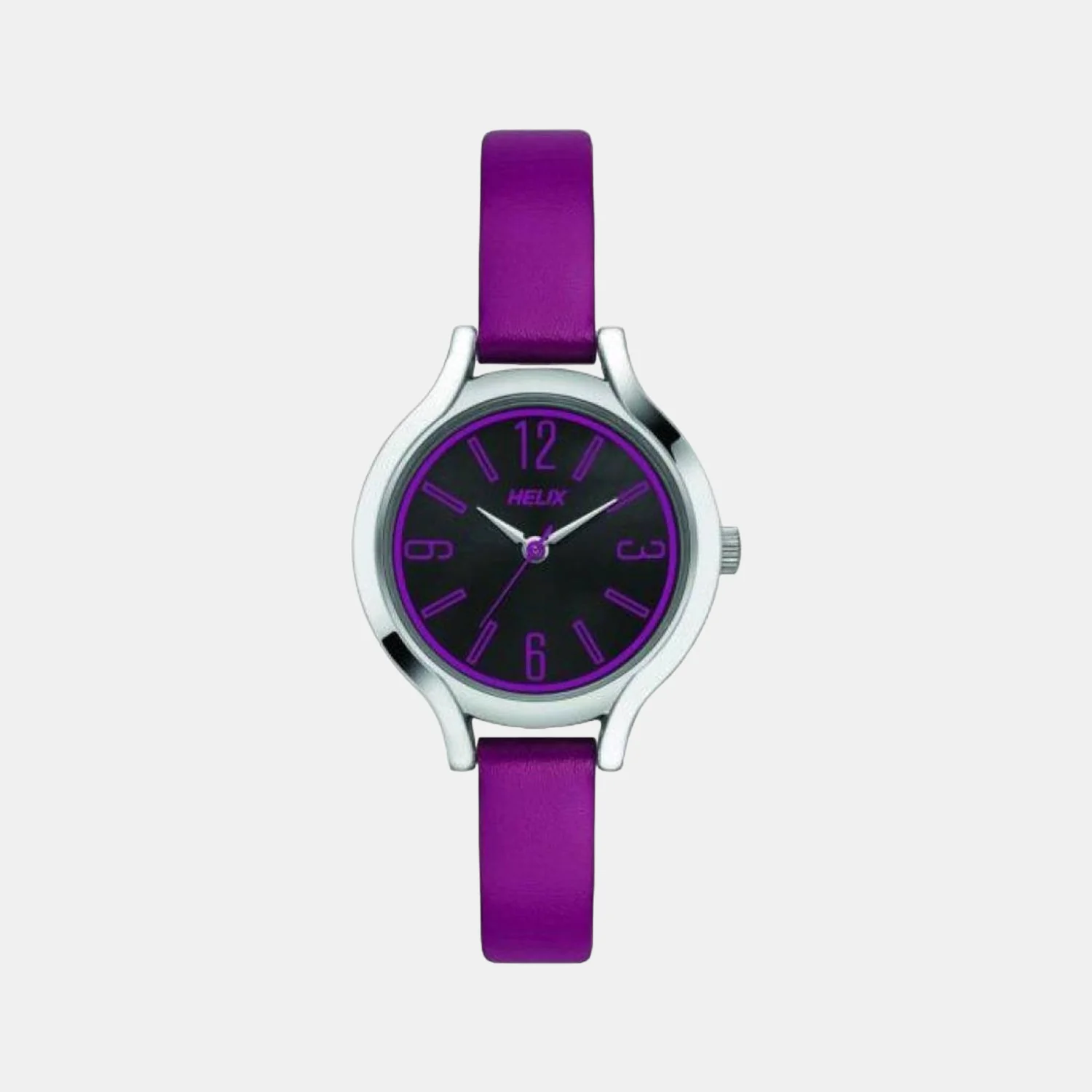Women Quartz Black Dial Analog Leather Watch TW027HL14