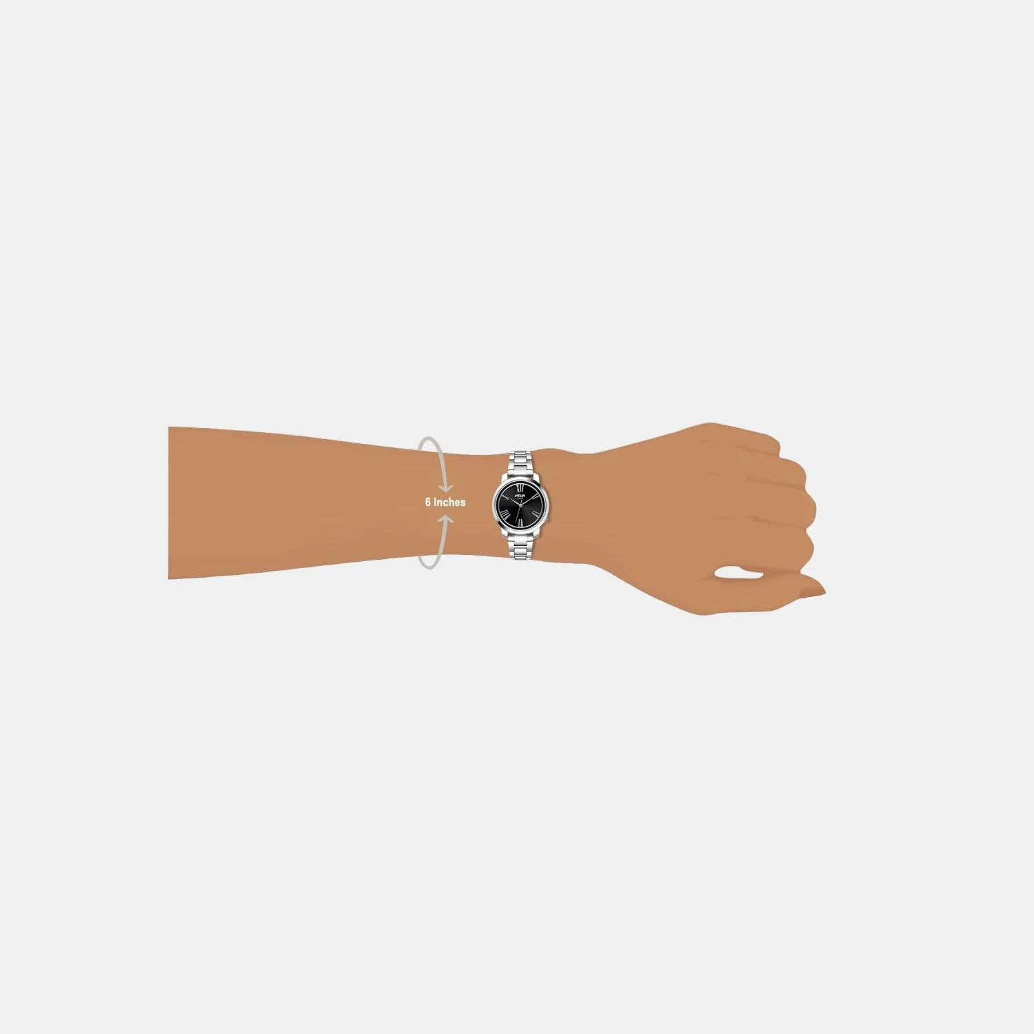 Women Quartz Black Dial Analog Stainless Steel Watch TW032HL12 - Image 2