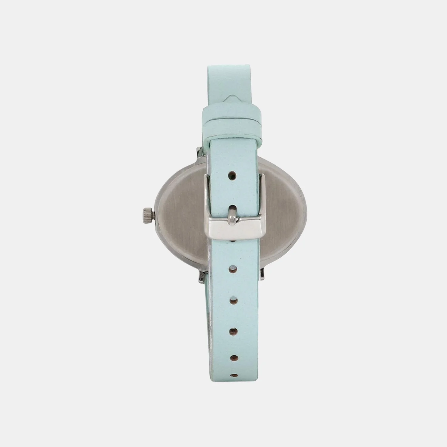 Women Quartz Blue Dial Analog Leather Watch TW039HL01 - Image 2