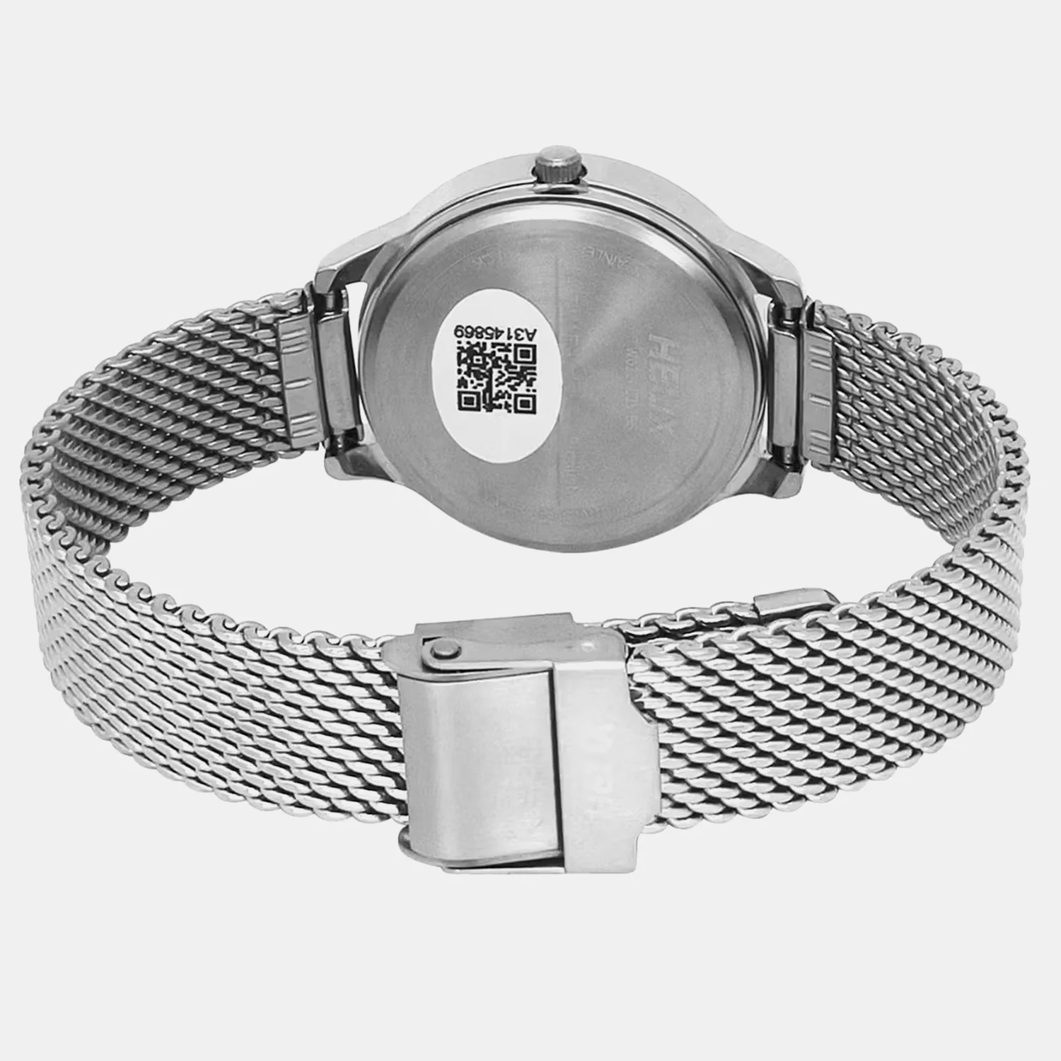 Women Quartz Blue Dial Analog Mesh Watch TW022HL34 - Image 3