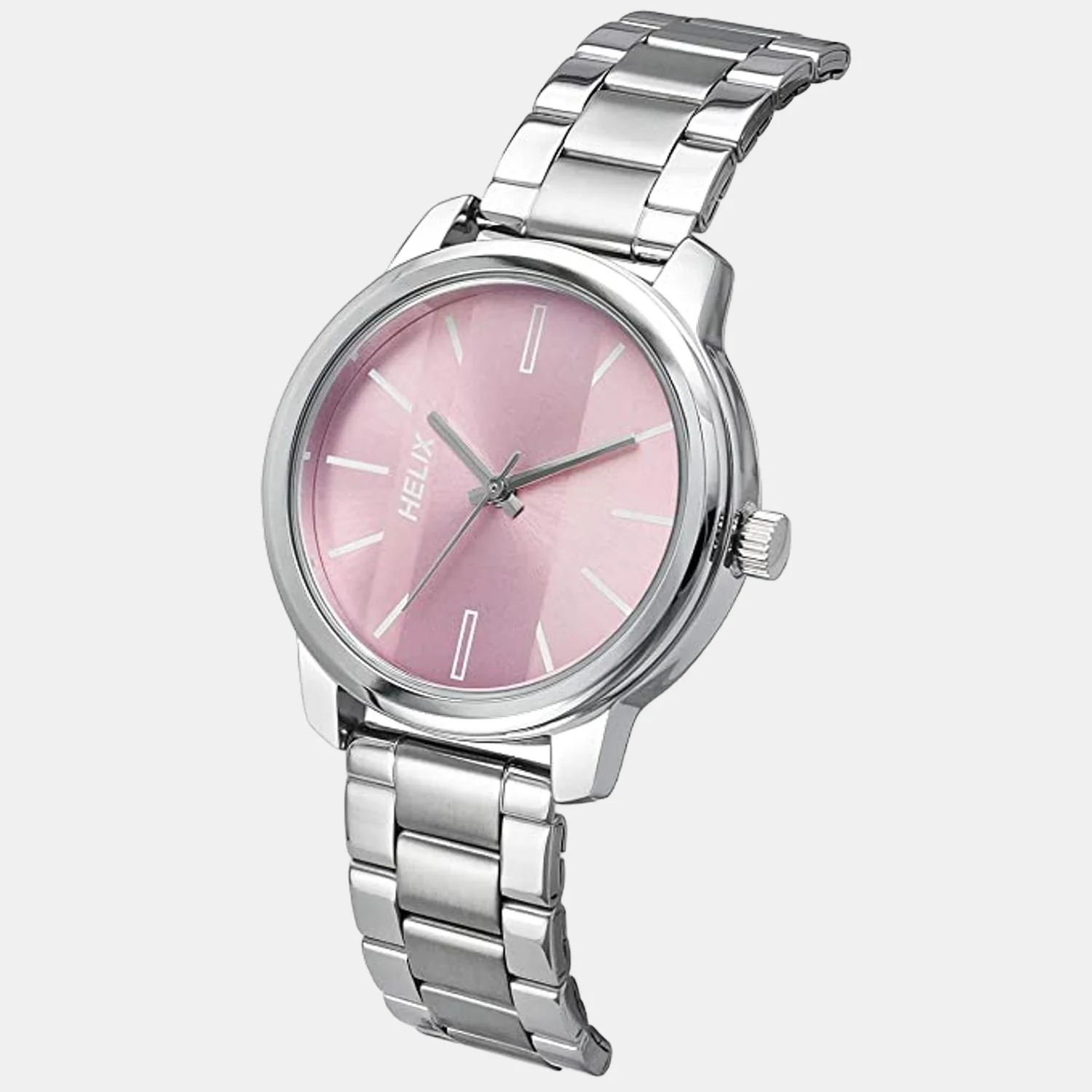 Women Quartz Pink Dial Analog Stainless Steel Watch TW048HL02 - Image 2