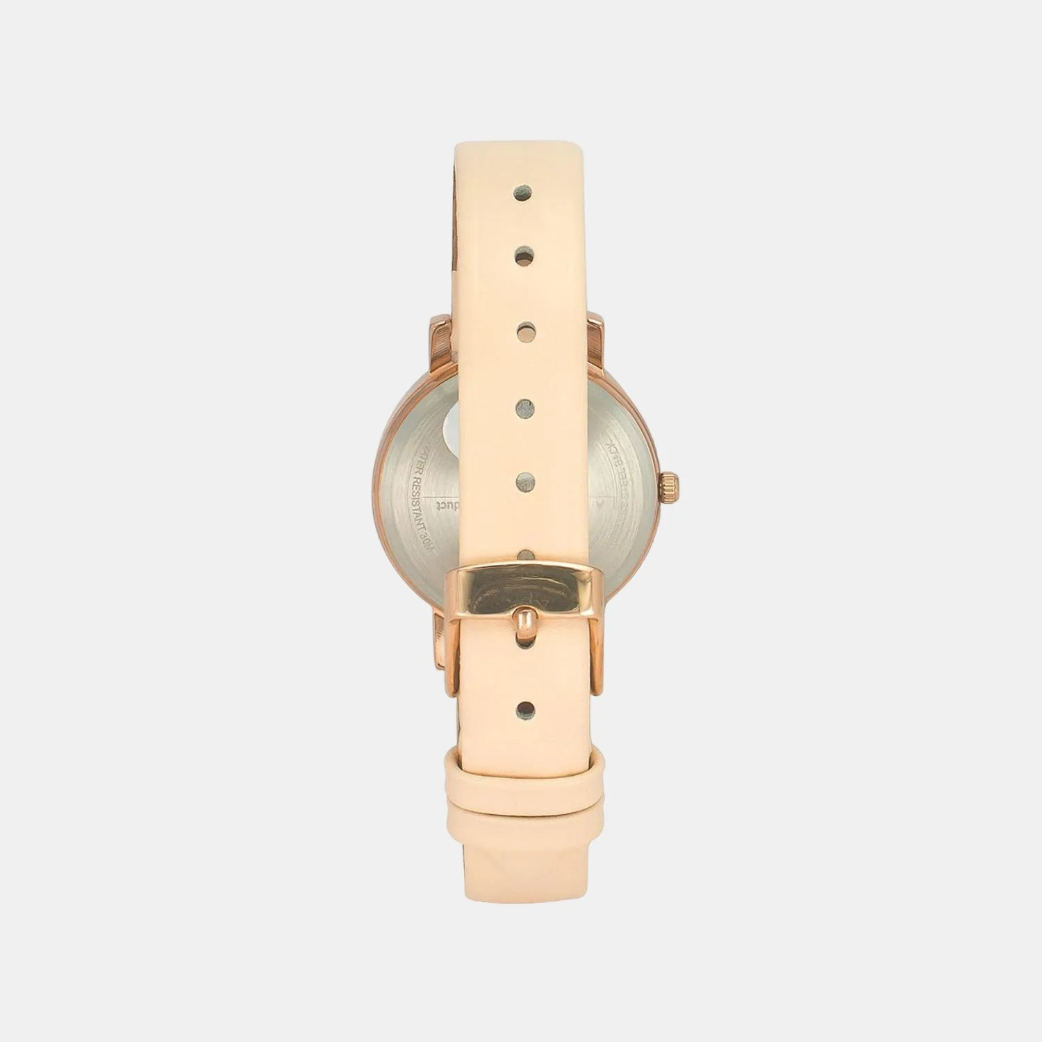 Women Quartz Pink Dial Chronograph Leather Watch TW024HL35 - Image 4