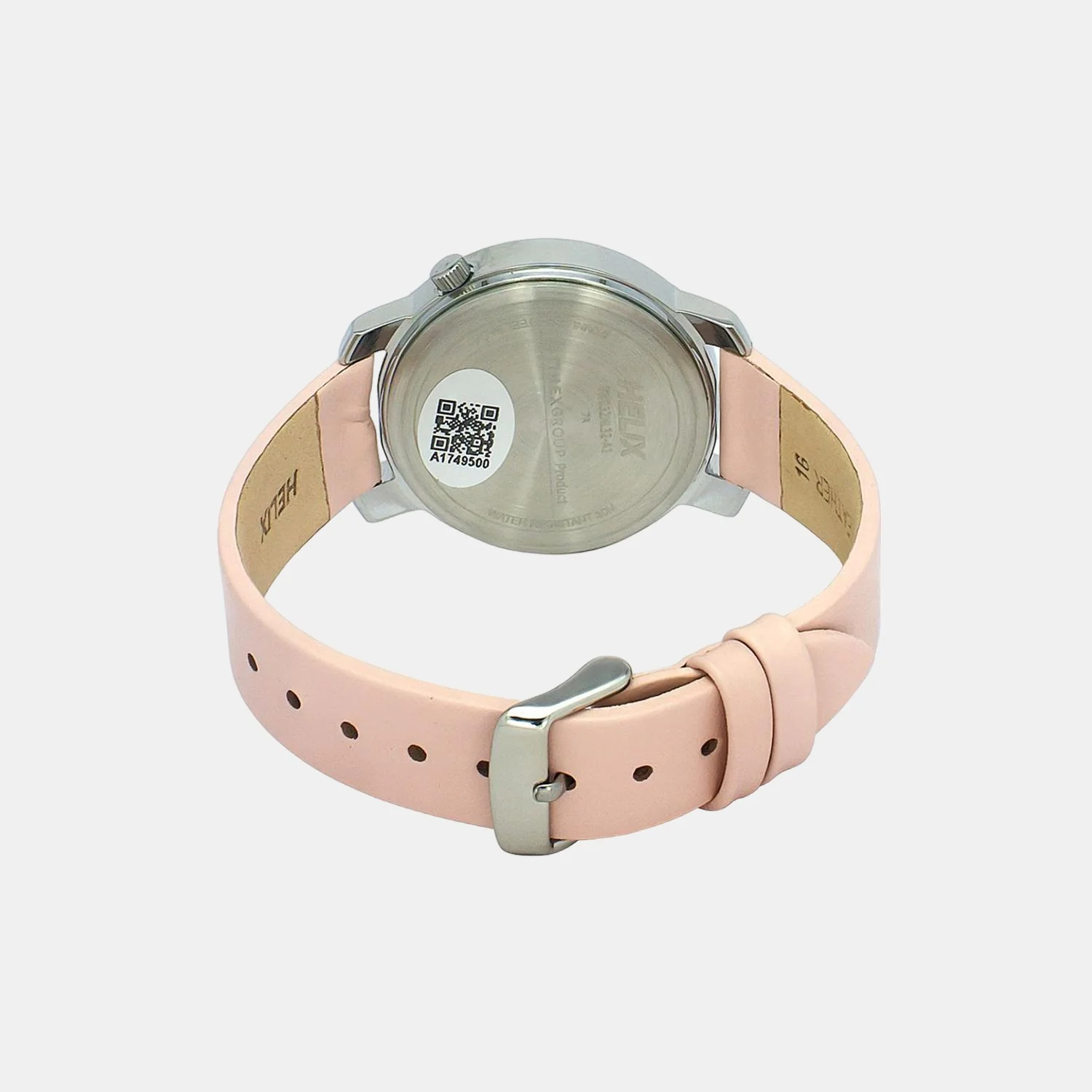 Women Quartz Silver Dial Analog Leather Watch TW032HL32 - Image 2