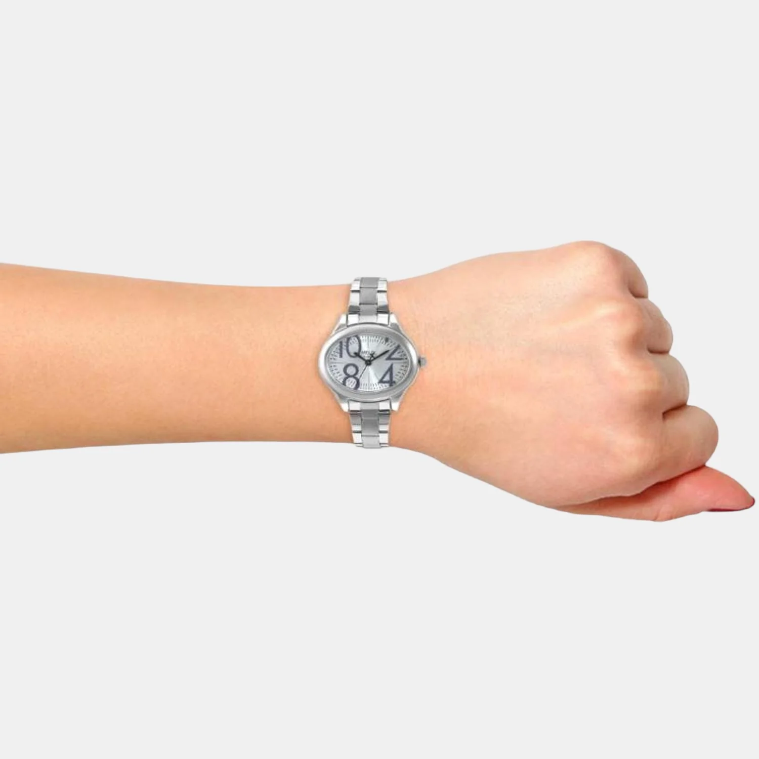Women Quartz Silver Dial Analog Stainless Steel Watch TW029HL15 - Image 5