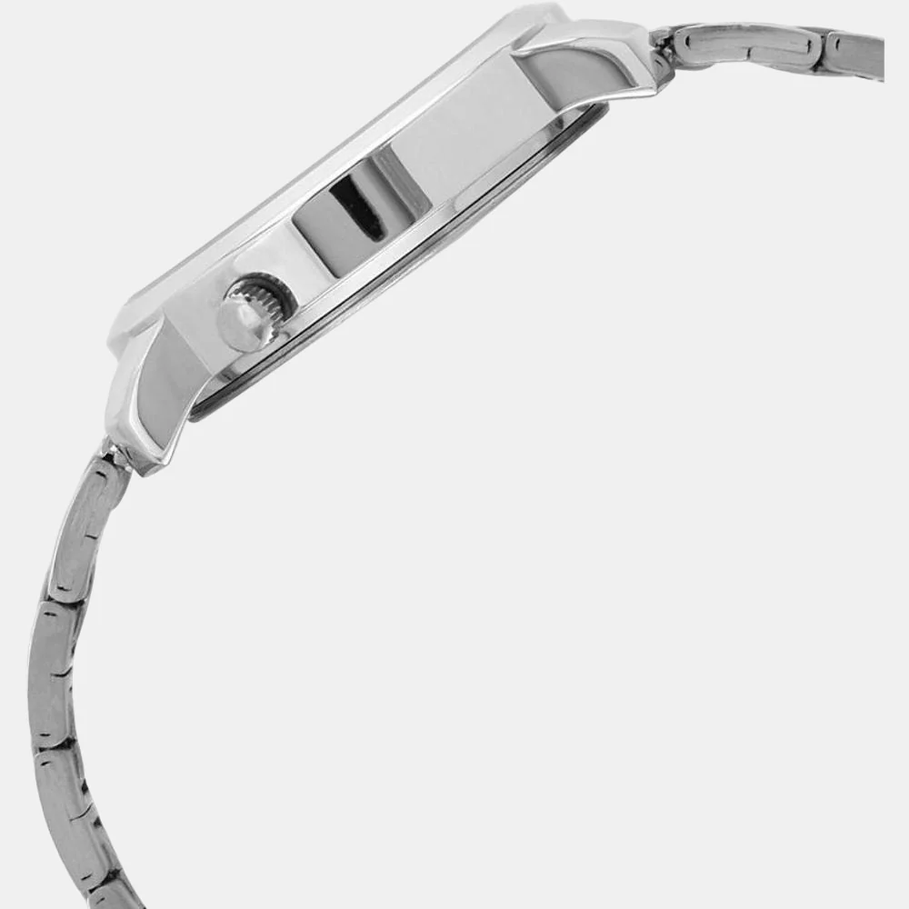 Women Quartz Silver Dial Analog Stainless Steel Watch TW032HL11 - Image 3