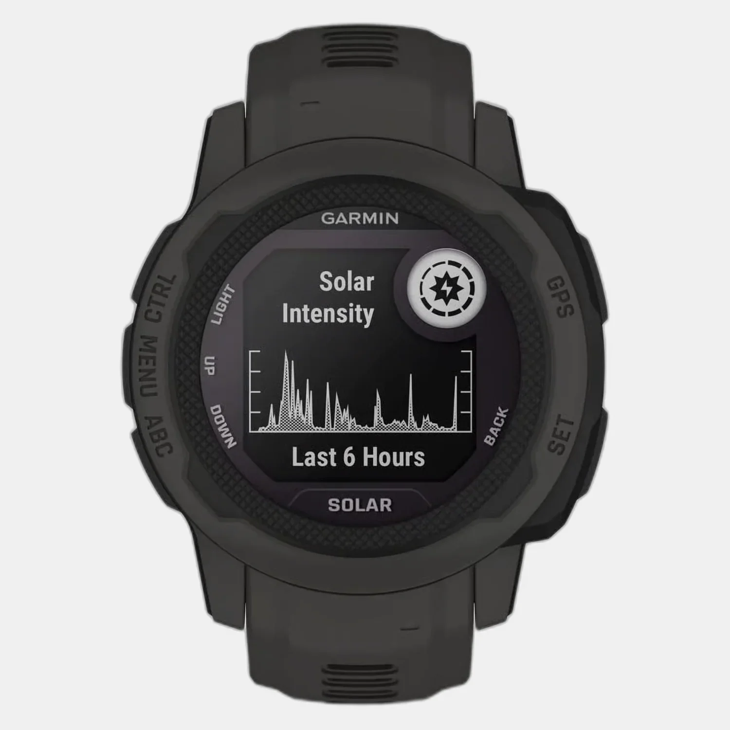 Instinct 2S Unisex Black Dial Digital Silicone Watch 010-02564-60
