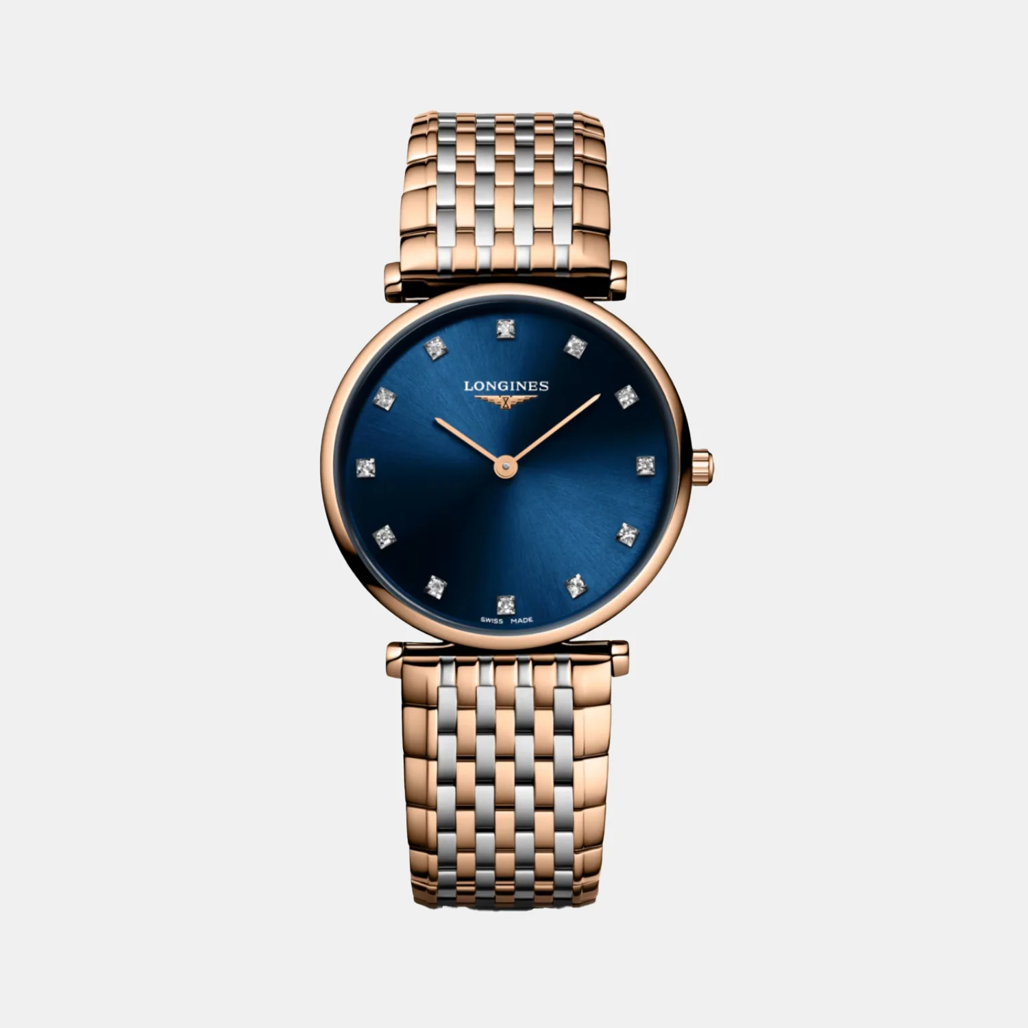 La Grande Classique De Women Quartz Sunray Blue Dial Analog Stainless Steel Watch L45121987