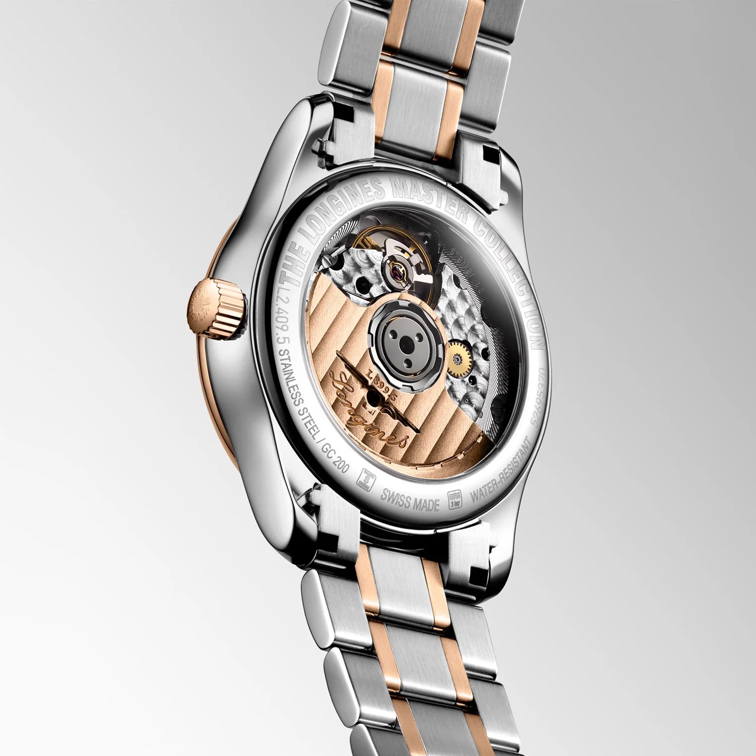 Women Automatic Mother Of Pearl Dial Analog Stainless Steel Watch L24095897 - Image 7