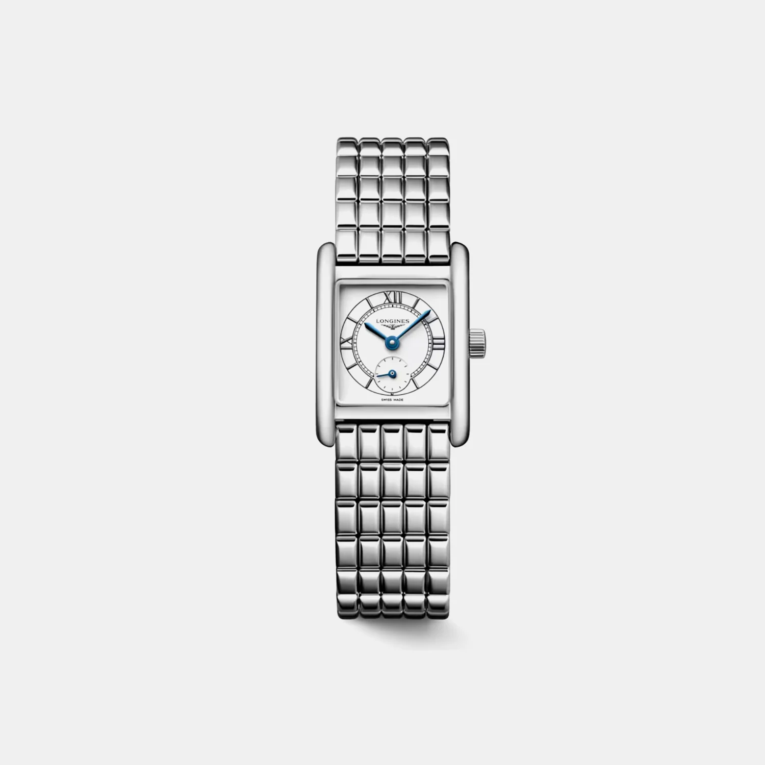 Mini Dolcevita Women Quartz White Dial Analog Stainless Steel Watch L52004756