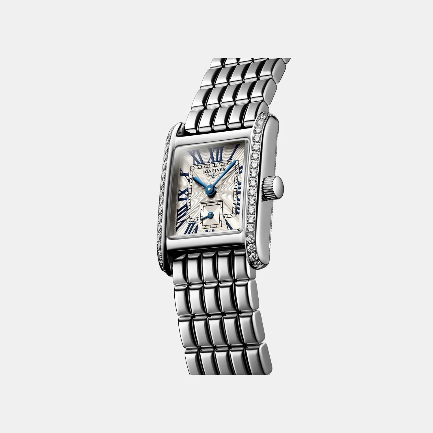 Mini Dolcevita Women Quartz Silver Dial Analog Stainless Steel Watch L52000716 - Image 4