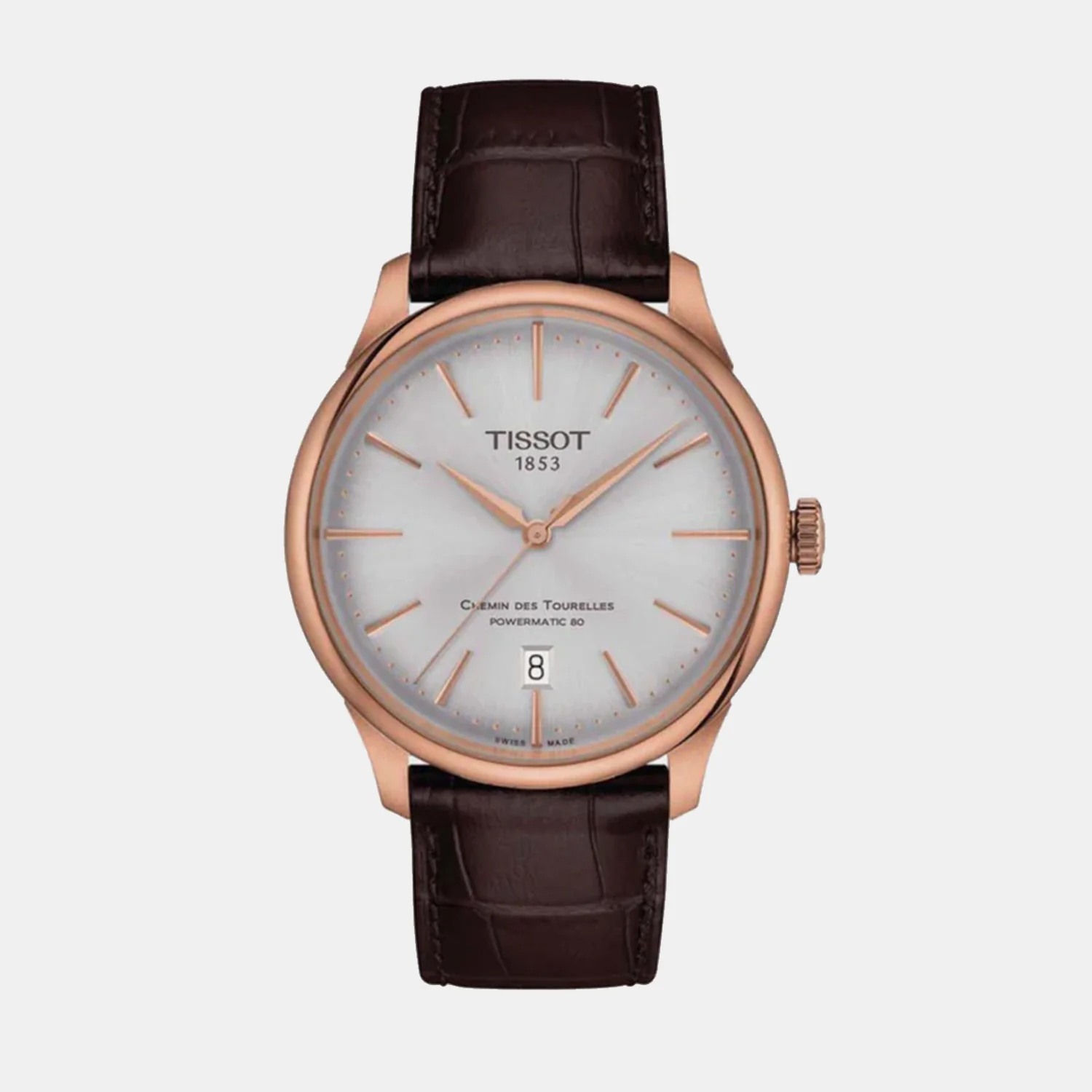Chemin Des Tourelles Men Automatic Leather Watch T1398073603100 - Image 2