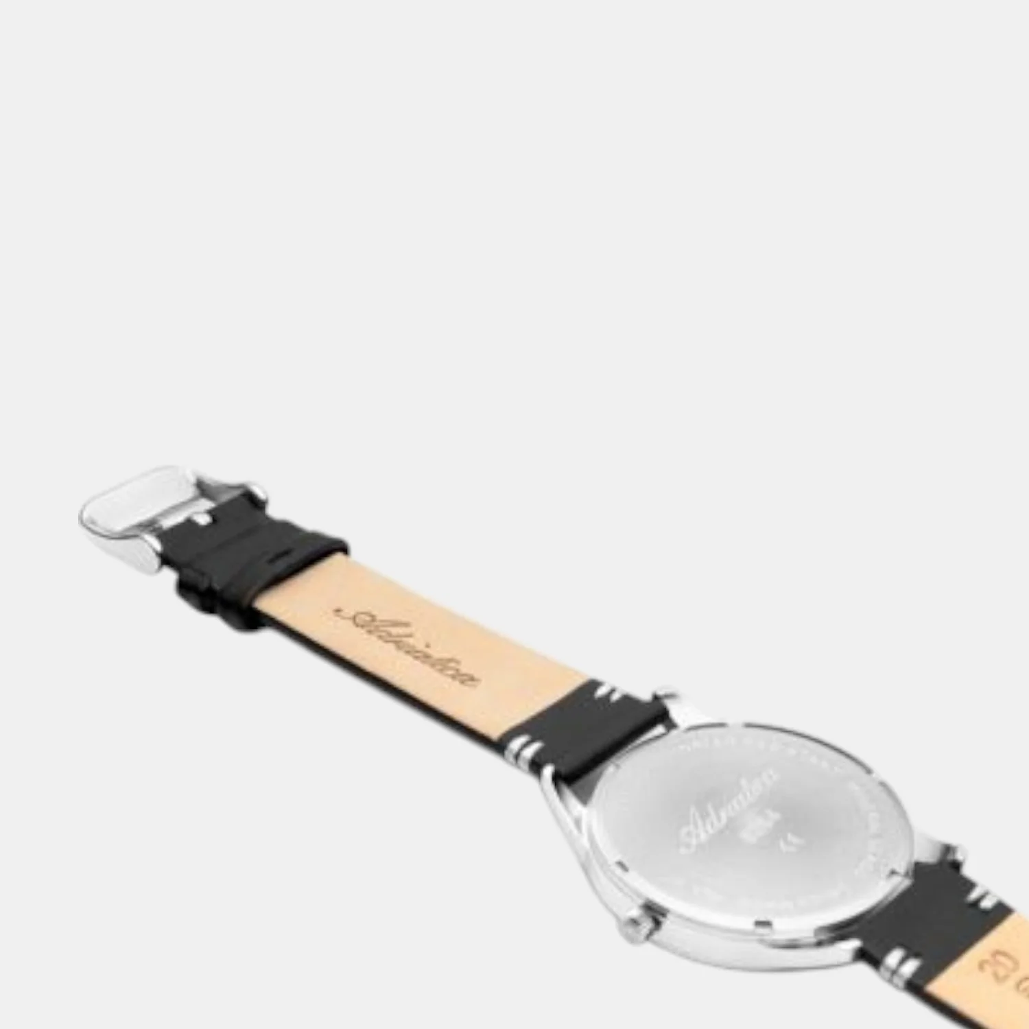 Men Quartz Black Dial Analog Leather Watch A8264.5216Q - Image 4