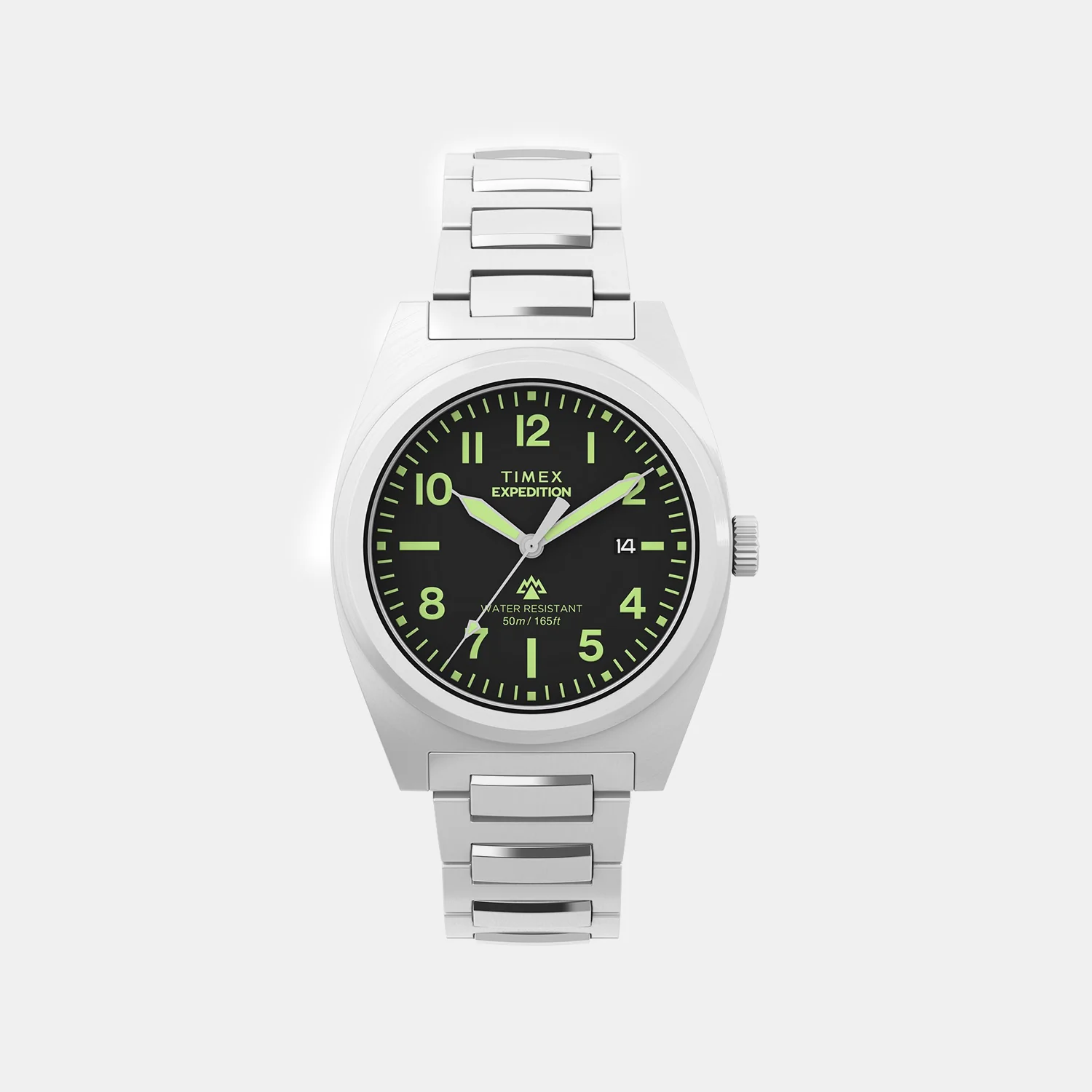 Men Quartz White Dial Analog Stainless Steel Watch TW2Y18300IK