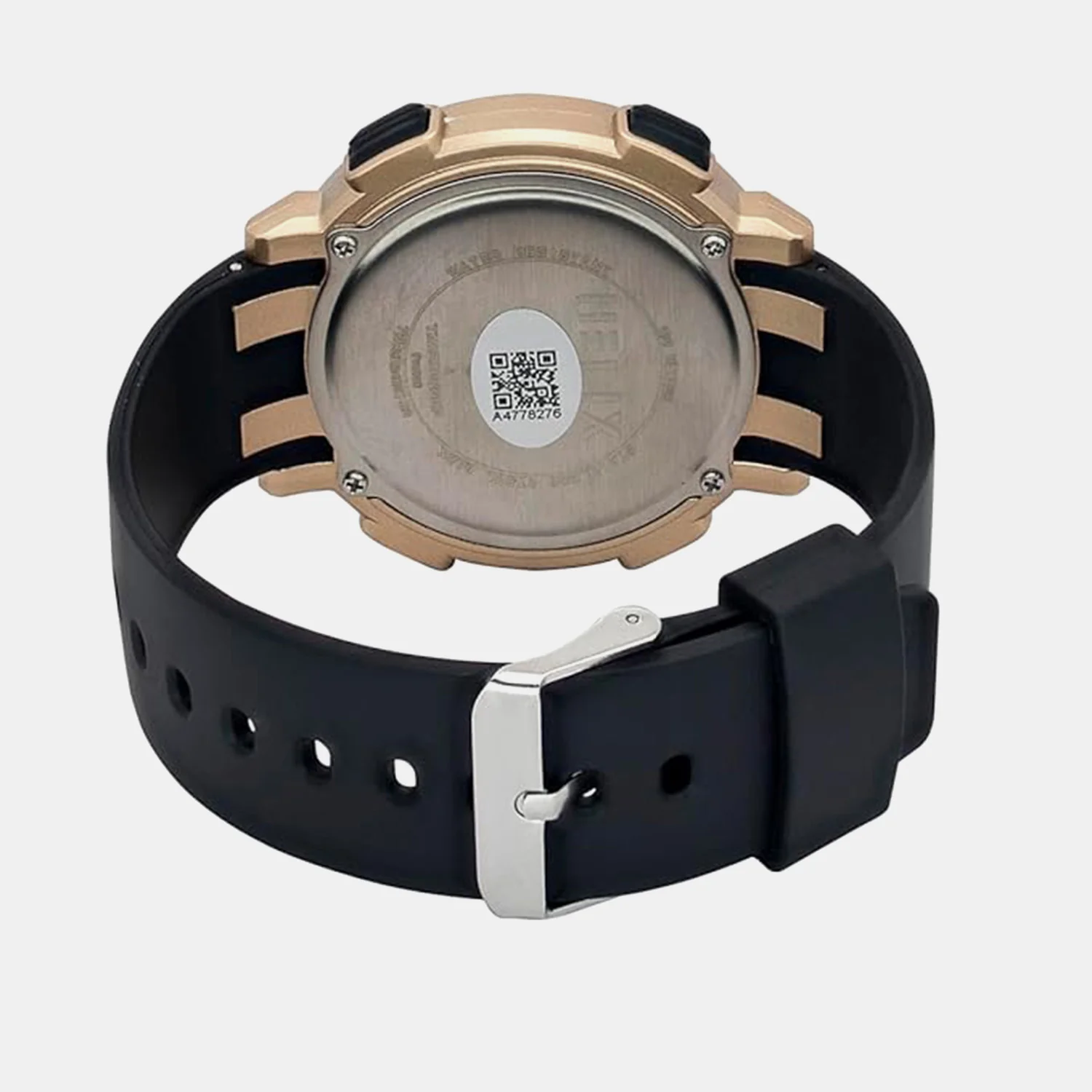 Men Quartz Grey Dial Multi-Function Silicone Watch TWESK6403T - Image 4
