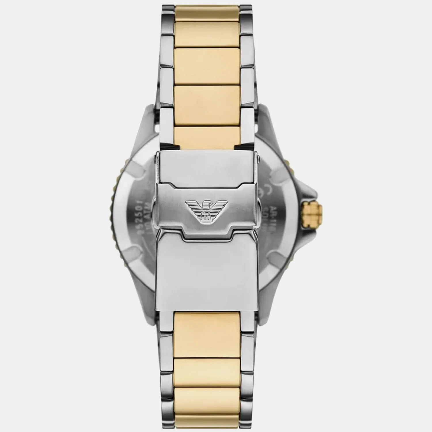 Men Solar Blue Dial Analog Metal Watch AR11738 - Image 4
