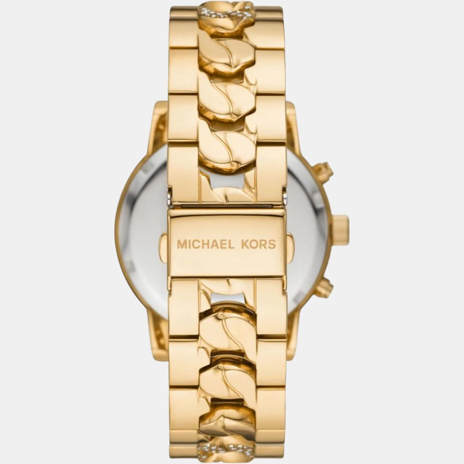 Bryant Women Quartz Gold Dial Chronograph Stainless Steel Watch MK6937 - Image 3