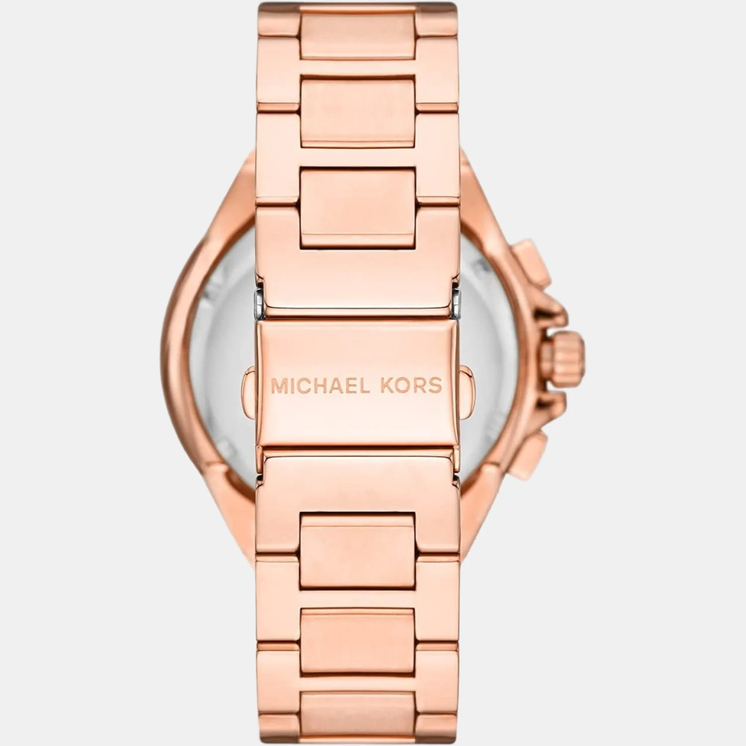 Camille Women Quartz Rose Gold Dial Chronograph Stainless Steel Watch MK7271 - Image 3