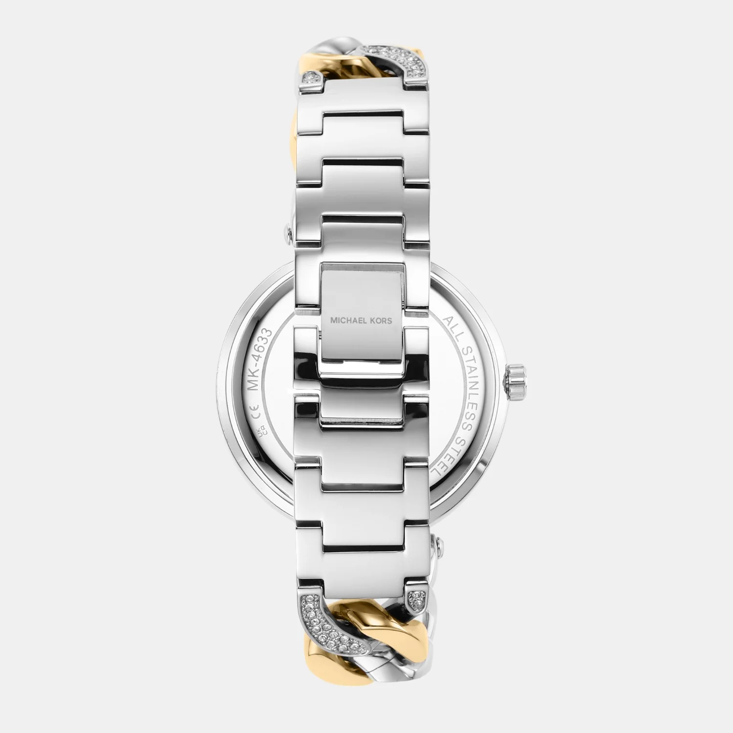 Catelyn Women Quartz White Dial Analog Stainless Steel Watch MK4633 - Image 7