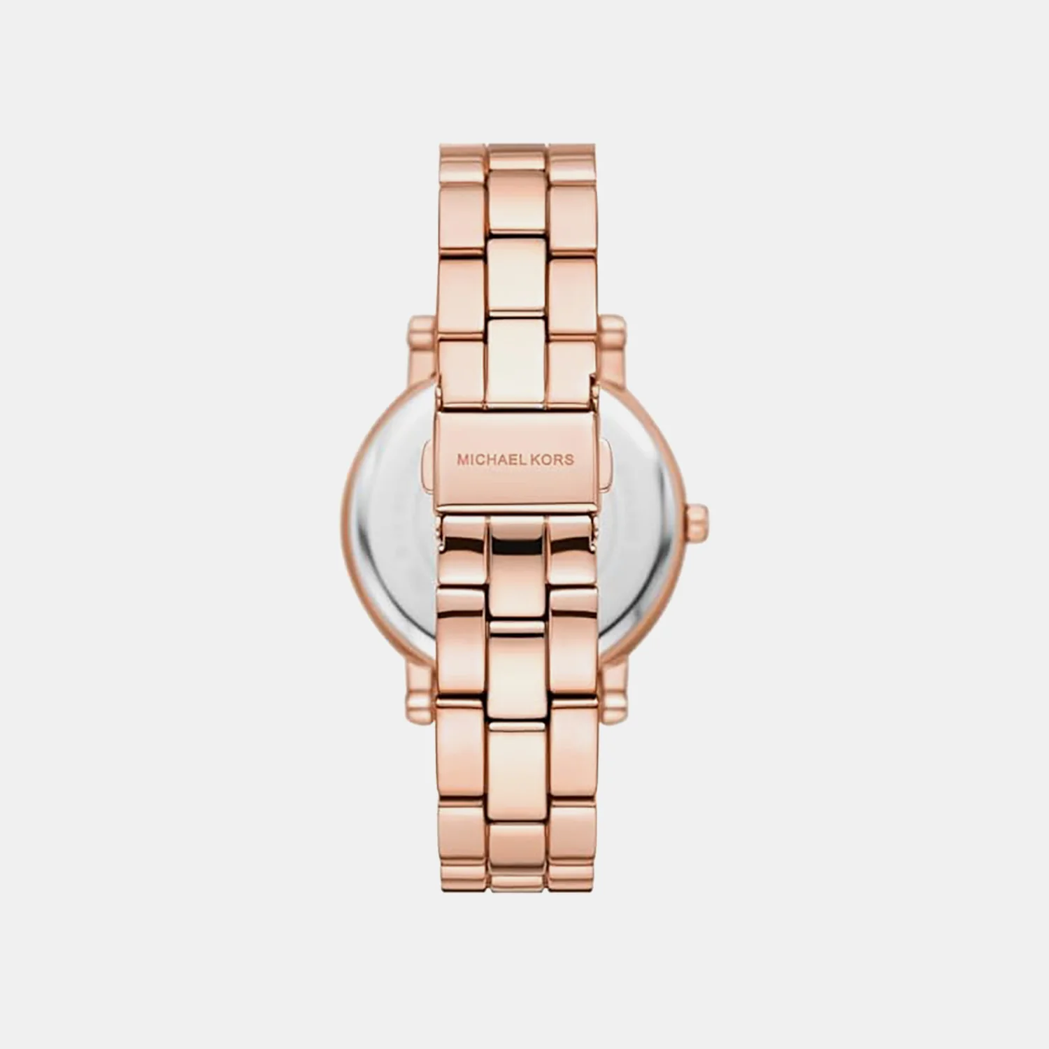 Corey Women Quartz Rose Gold Dial Analog Leather Watch MK7548 - Image 3