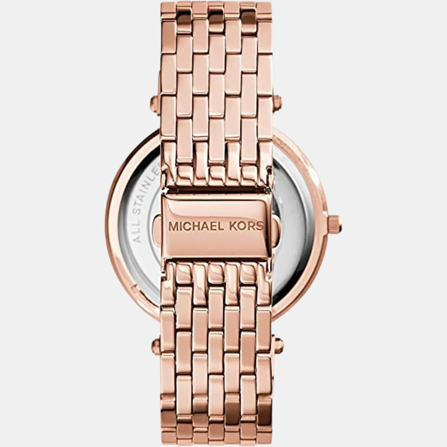 Darci Women Quartz Rose Gold Dial Analog Stainless Steel Watch MK3192 - Image 3