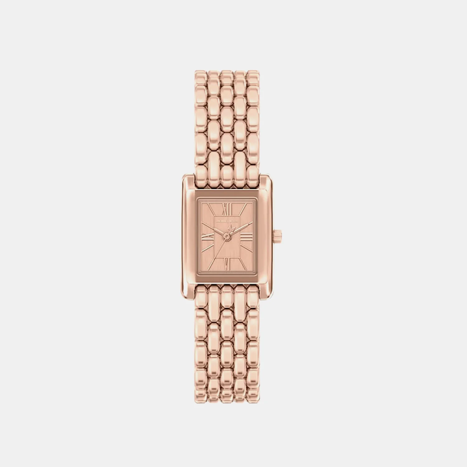 Essex Women Quartz Rose Gold Dial Analog Stainless Steel Watch MK4998