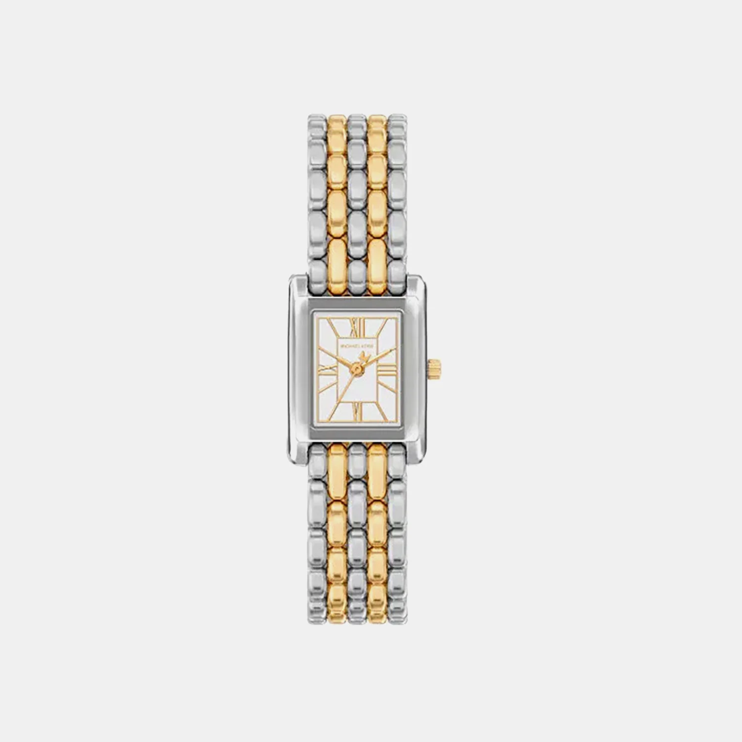 Essex Women Quartz White Dial Analog Stainless Steel Watch MK4999