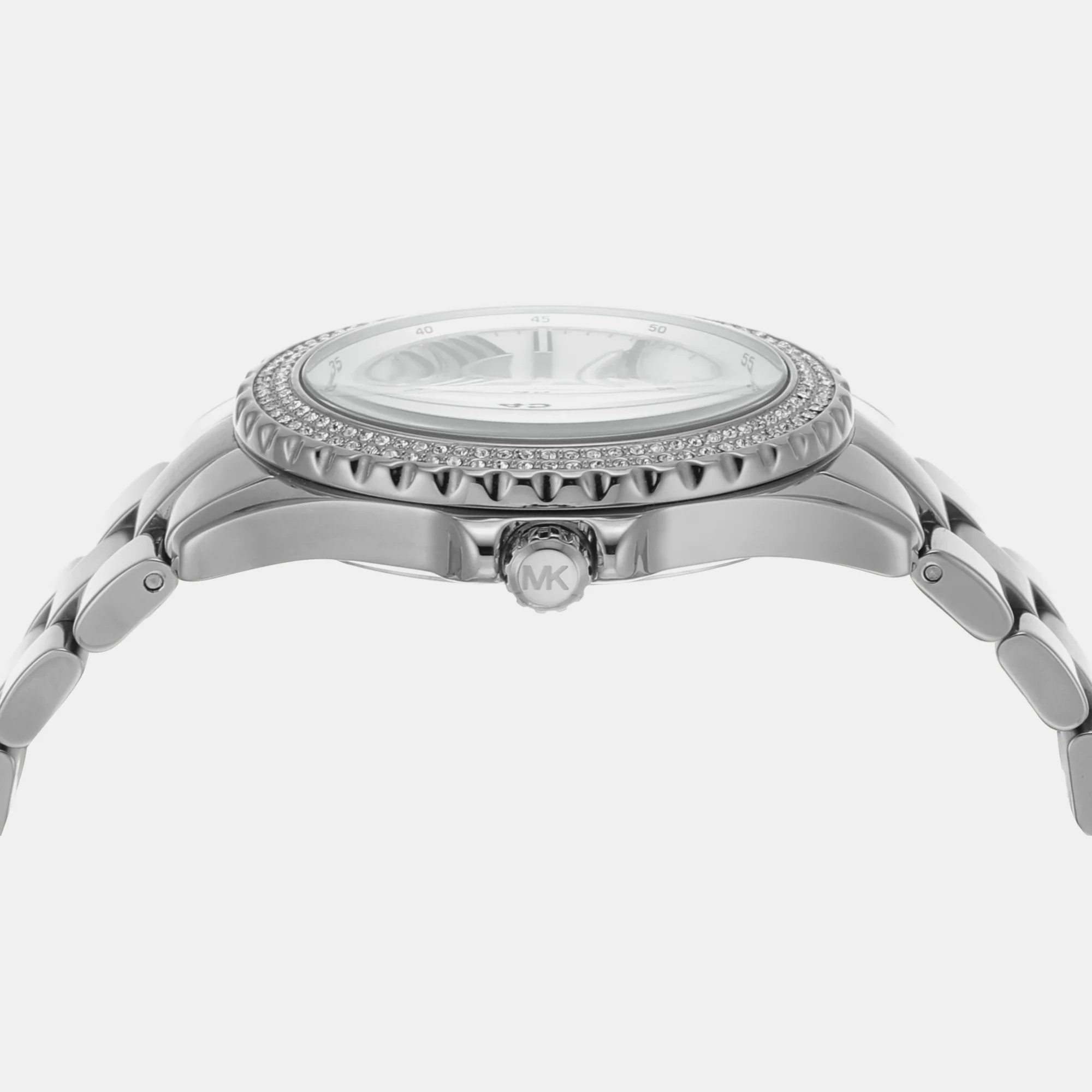 Everest Women Quartz Silver Dial Analog Stainless Steel Watch MK7403 - Image 5