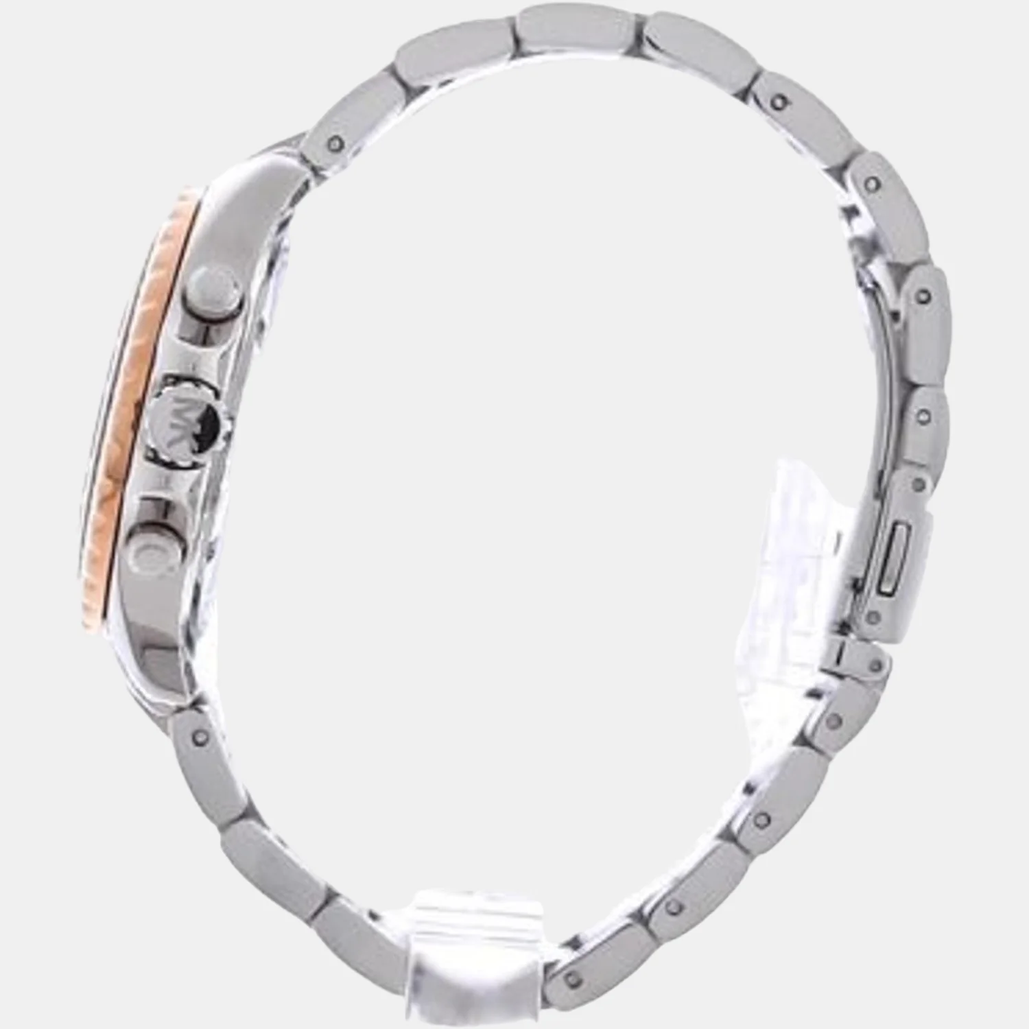 Everest Women Quartz White Dial Chronograph Stainless Steel Watch MK7214 - Image 9