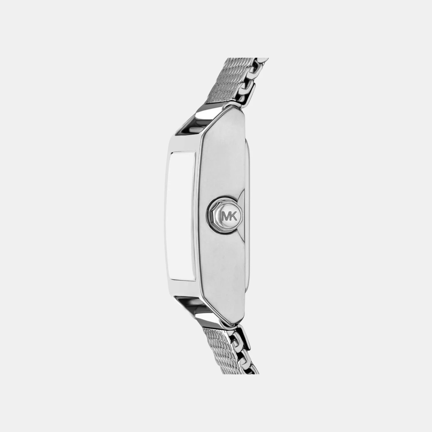 Georgie Women Quartz Silver Dial Analog Stainless Steel Watch MK4961 - Image 2